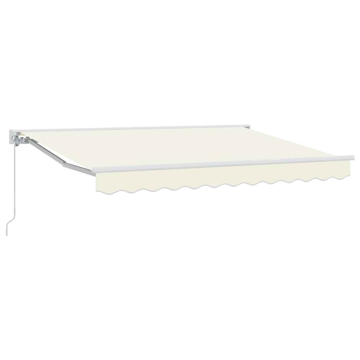 Handmatig uitschuifbare luifel Crème 3 x 2,5 m is nu te koop bij PeponiXL, paradijselijk wonen!