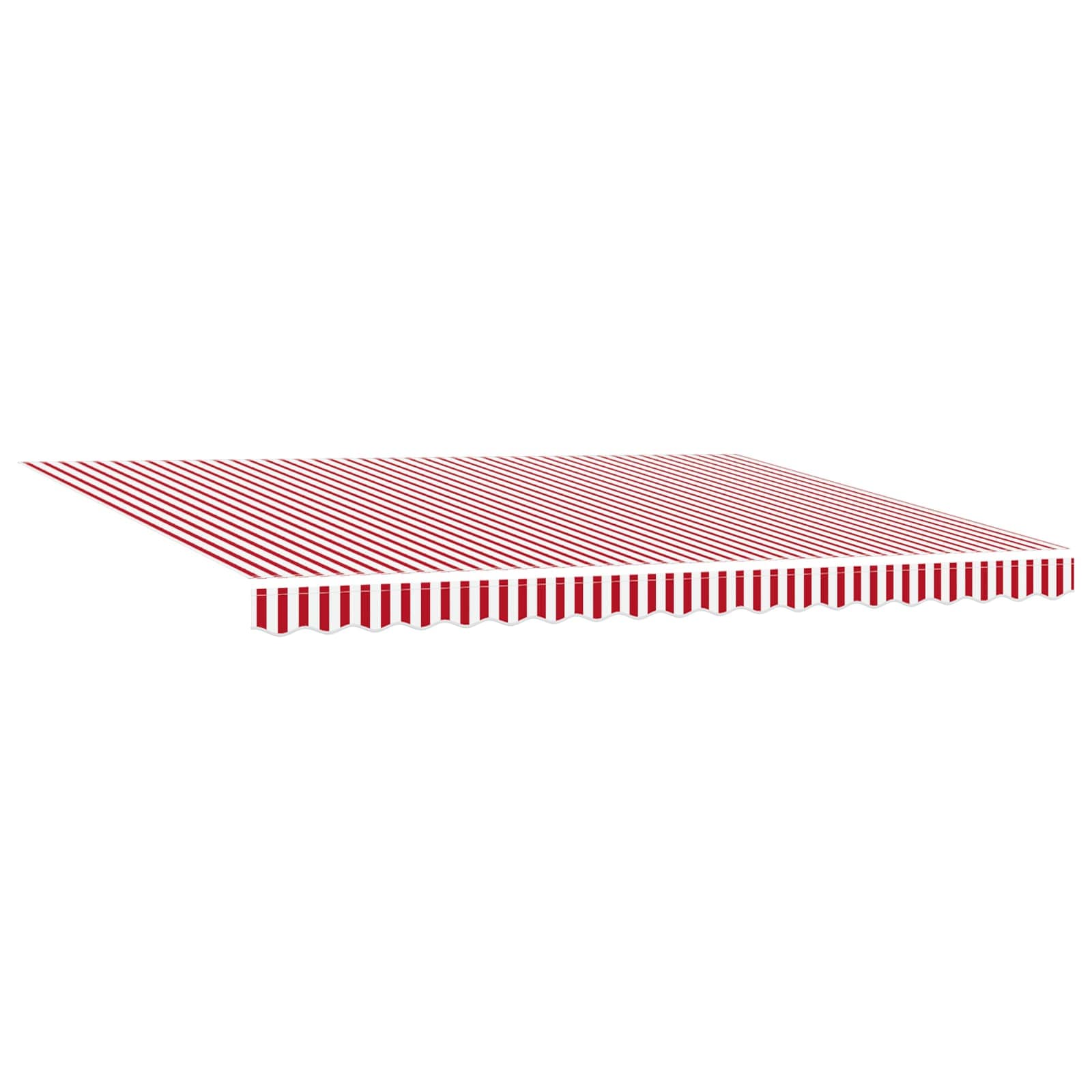 Handmatig uitschuifbare luifel Rood en Wit 4,5 × 3,5 m is nu te koop bij PeponiXL, paradijselijk wonen!