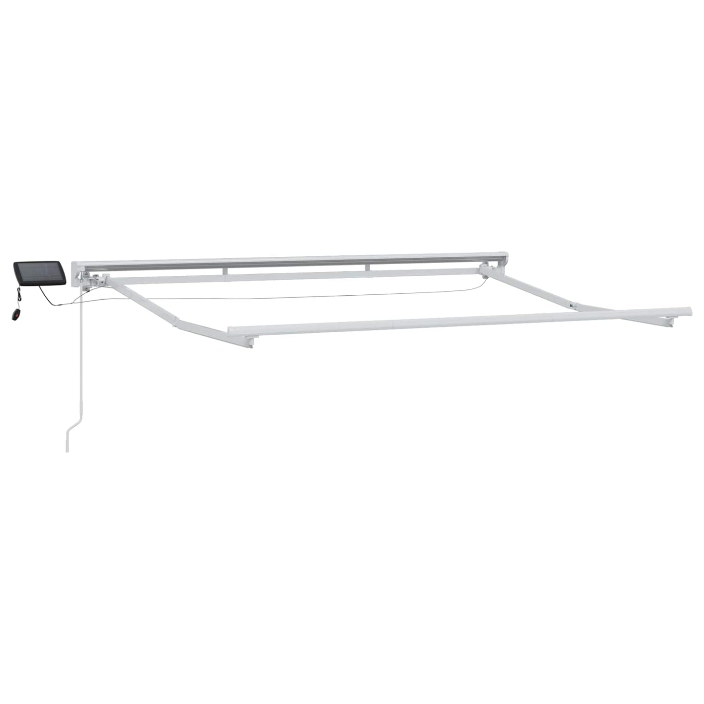 Handmatige Luifelhouder met LED's 3,5 x 2,5 m is nu te koop bij PeponiXL, paradijselijk wonen!