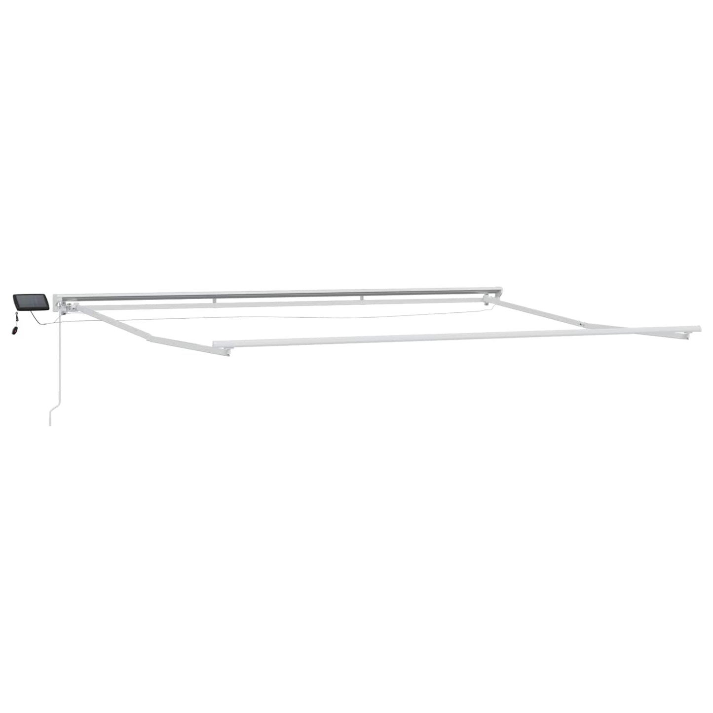 Handmatige Luifelhouder met LED's 4,5 × 3,5 m is nu te koop bij PeponiXL, paradijselijk wonen!