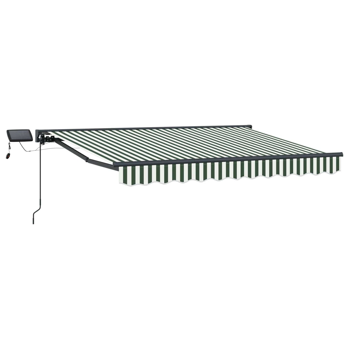 Handmatige Luifelhouder met LED's 3 x 2,5 m is nu te koop bij PeponiXL, paradijselijk wonen!