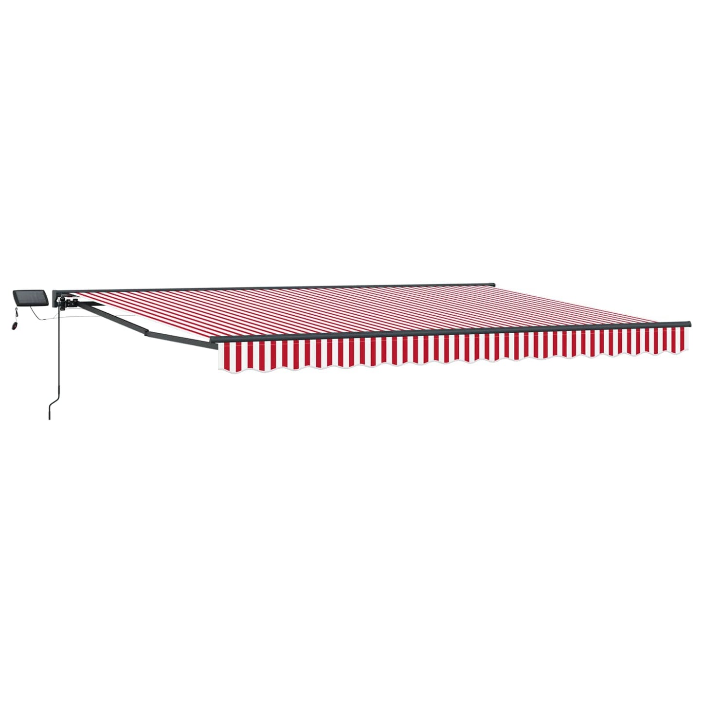 Handmatige Luifelhouder met LED's 5 × 3,5 m is nu te koop bij PeponiXL, paradijselijk wonen!