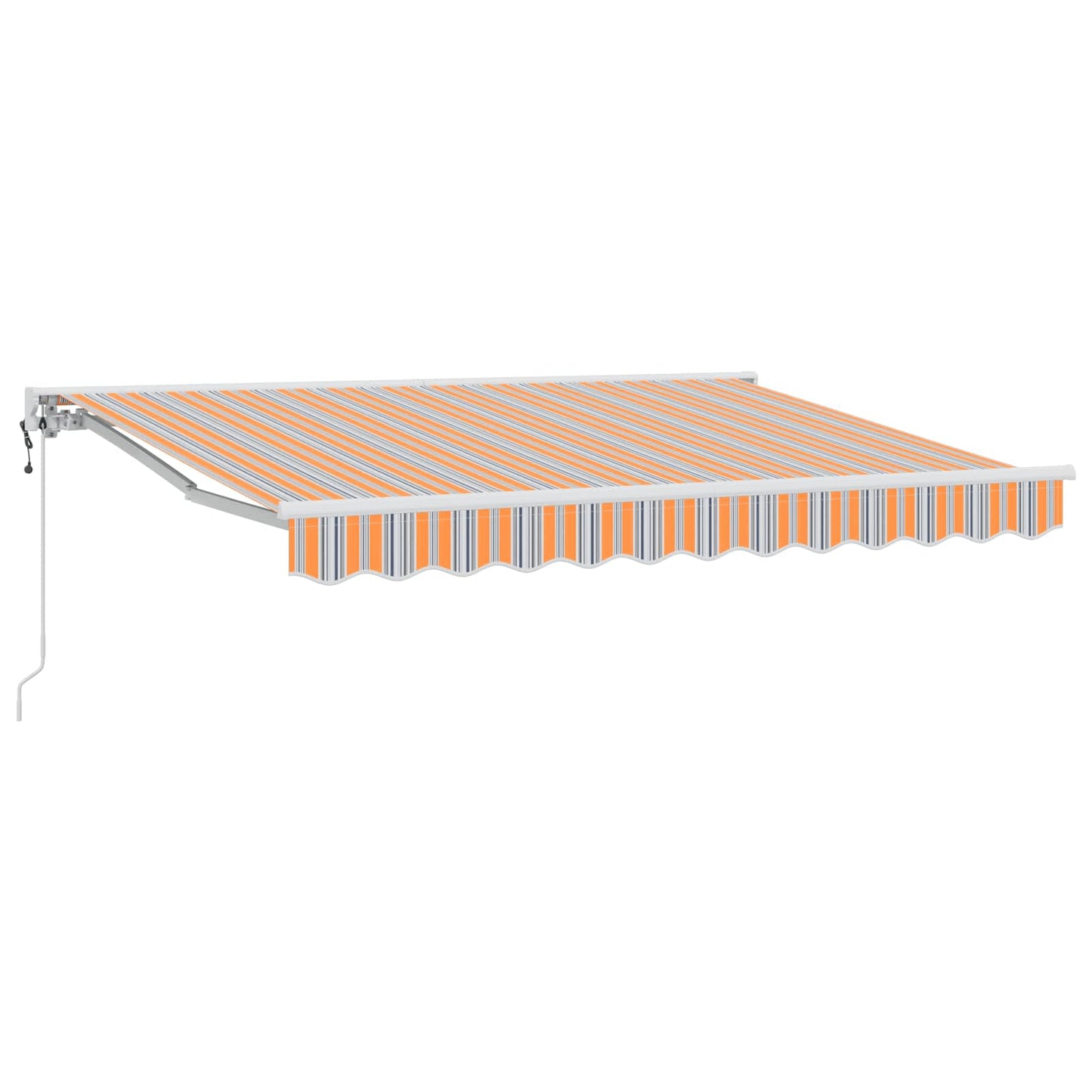 Elektrisch Uittrekbaar Zonnescherm Oranje, Grijs, Blauw, Wit is nu te koop bij PeponiXL, paradijselijk wonen!