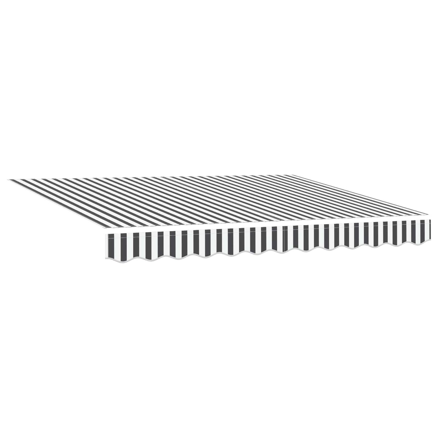 Elektrisch Uittrekbaar Zonnescherm Antraciet en Wit 3 x 2 m is nu te koop bij PeponiXL, paradijselijk wonen!