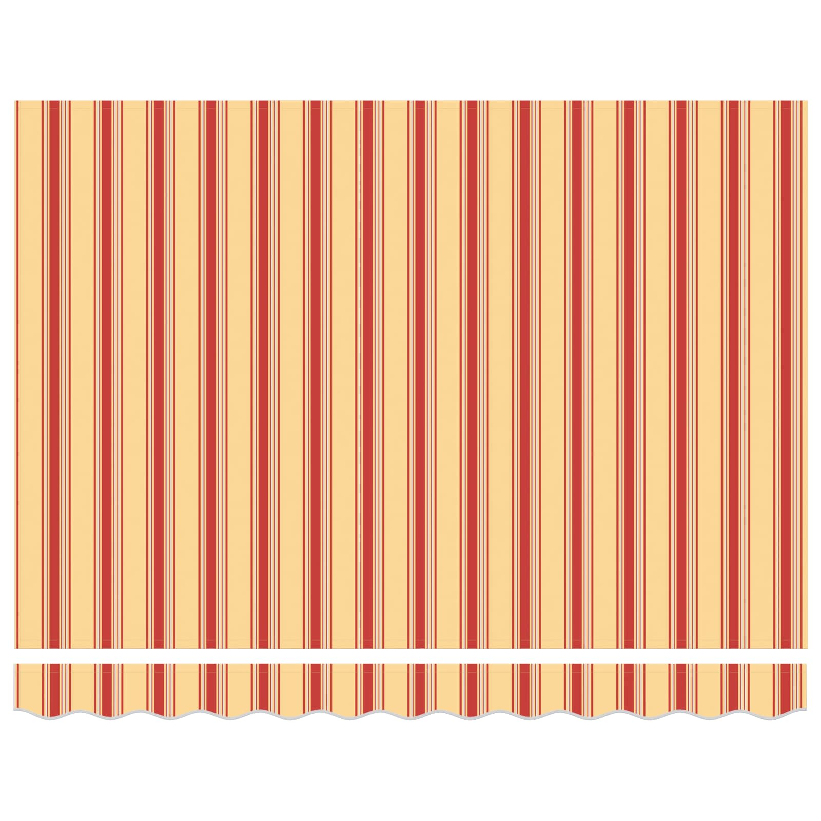 Elektrisch Uittrekbaar Zonnescherm Geel, Oranje en Wit 3 x 2 m is nu te koop bij PeponiXL, paradijselijk wonen!