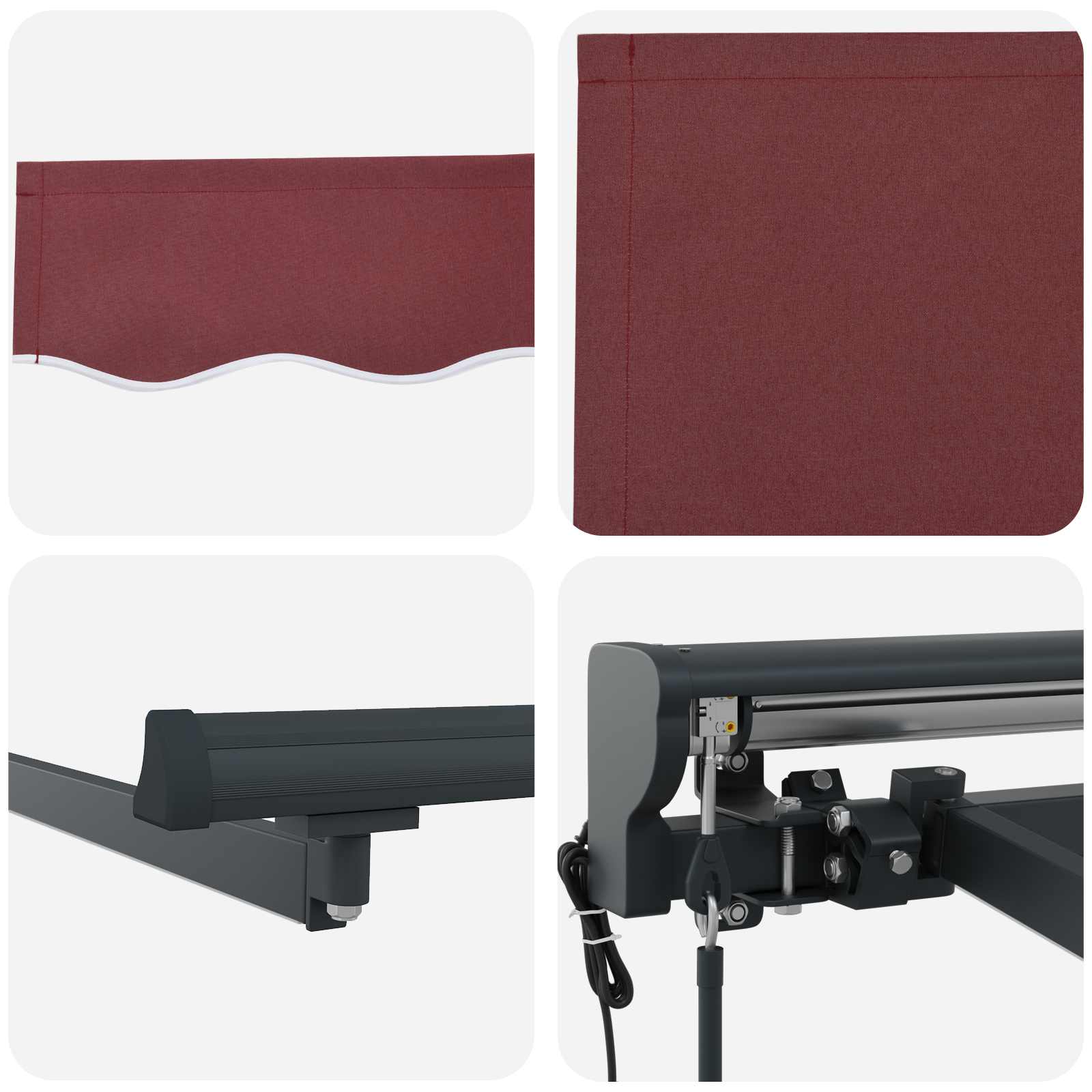 Elektrisch Uittrekbaar Zonnescherm 2,5 x 2 m is nu te koop bij PeponiXL, paradijselijk wonen!