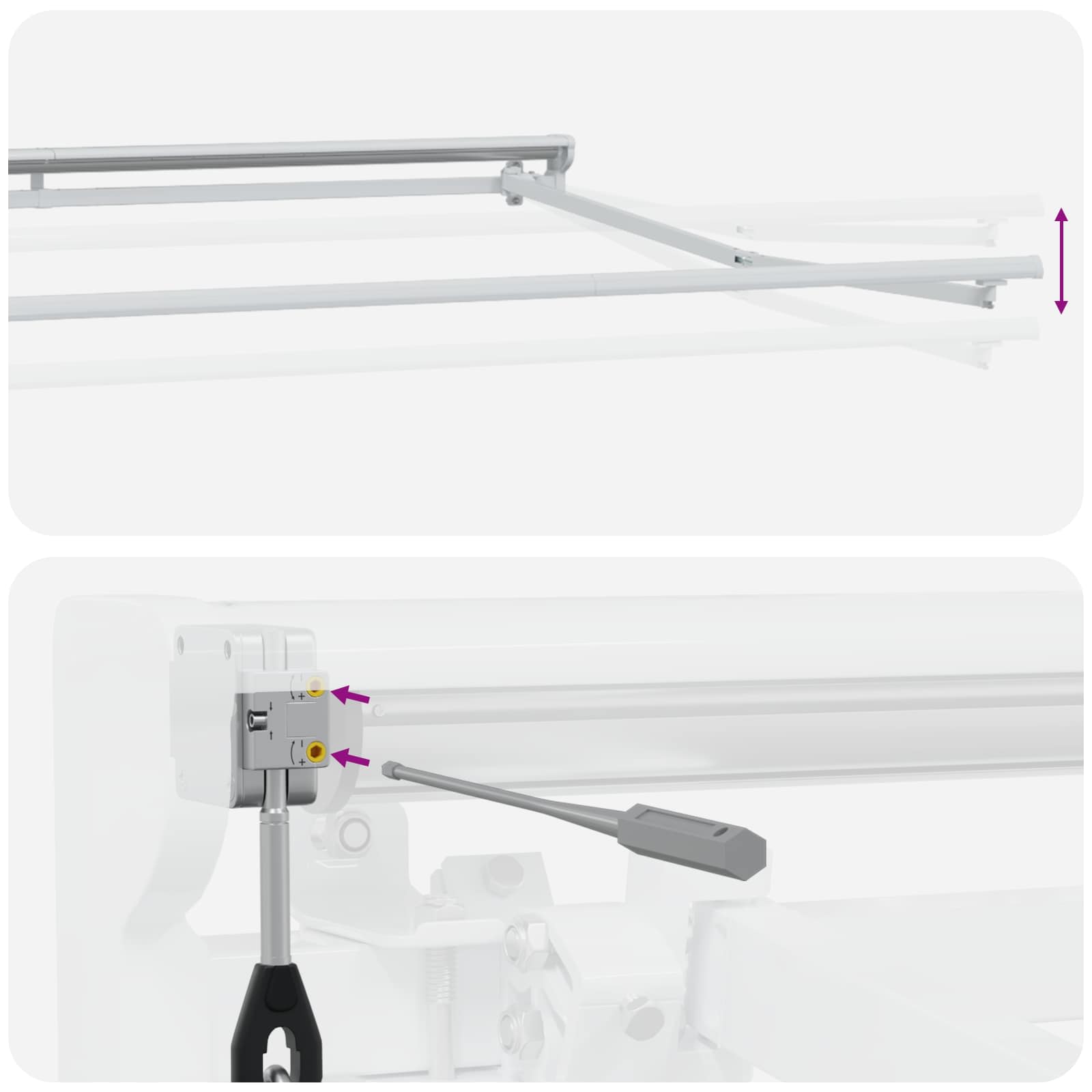 Elektrisch Uittrekbaar Zonnescherm Beige en Wit 3,5 x 2 m is nu te koop bij PeponiXL, paradijselijk wonen!