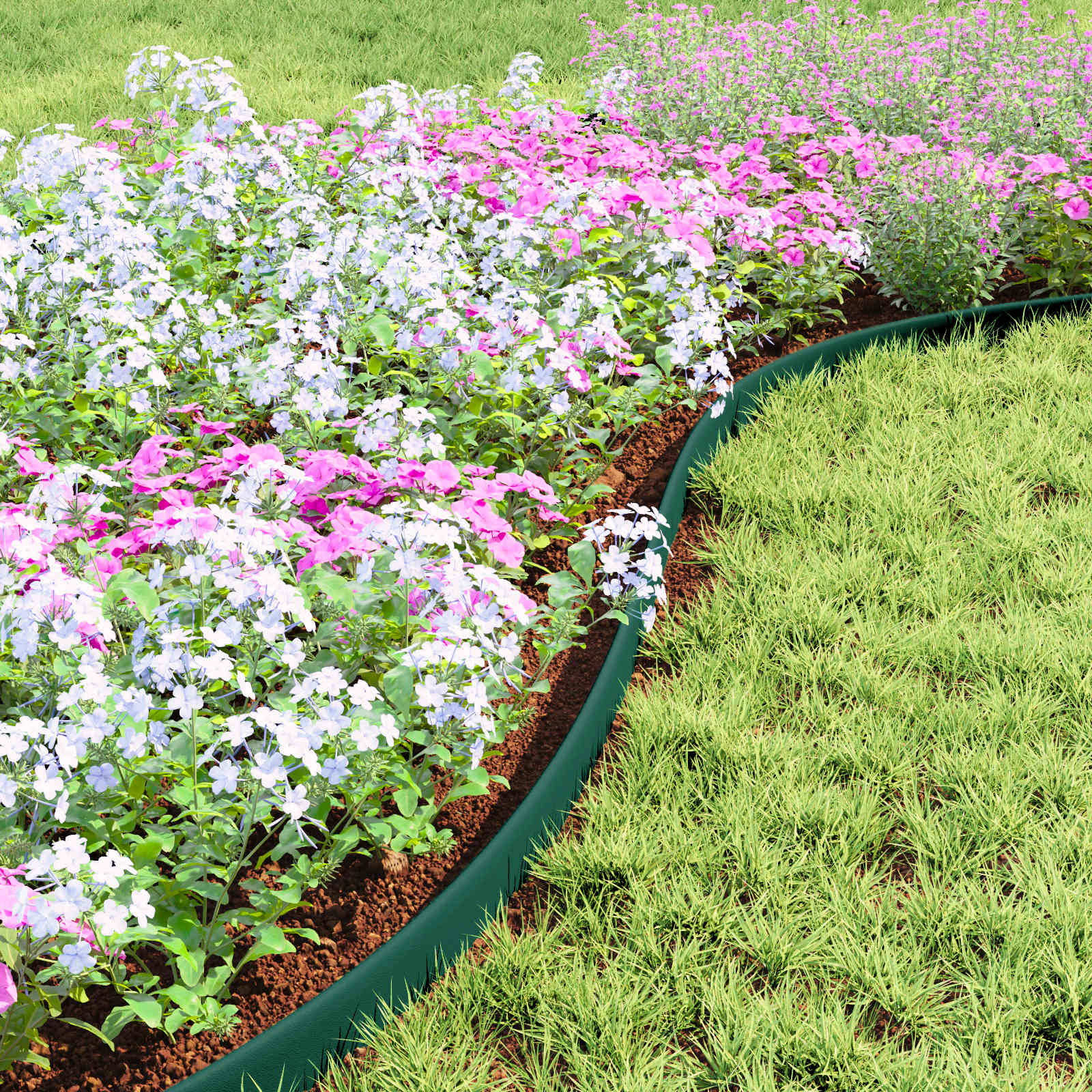 Gazonranden Groen 4000 x 4 x 5 cm Kunststof is nu te koop bij PeponiXL, paradijselijk wonen!