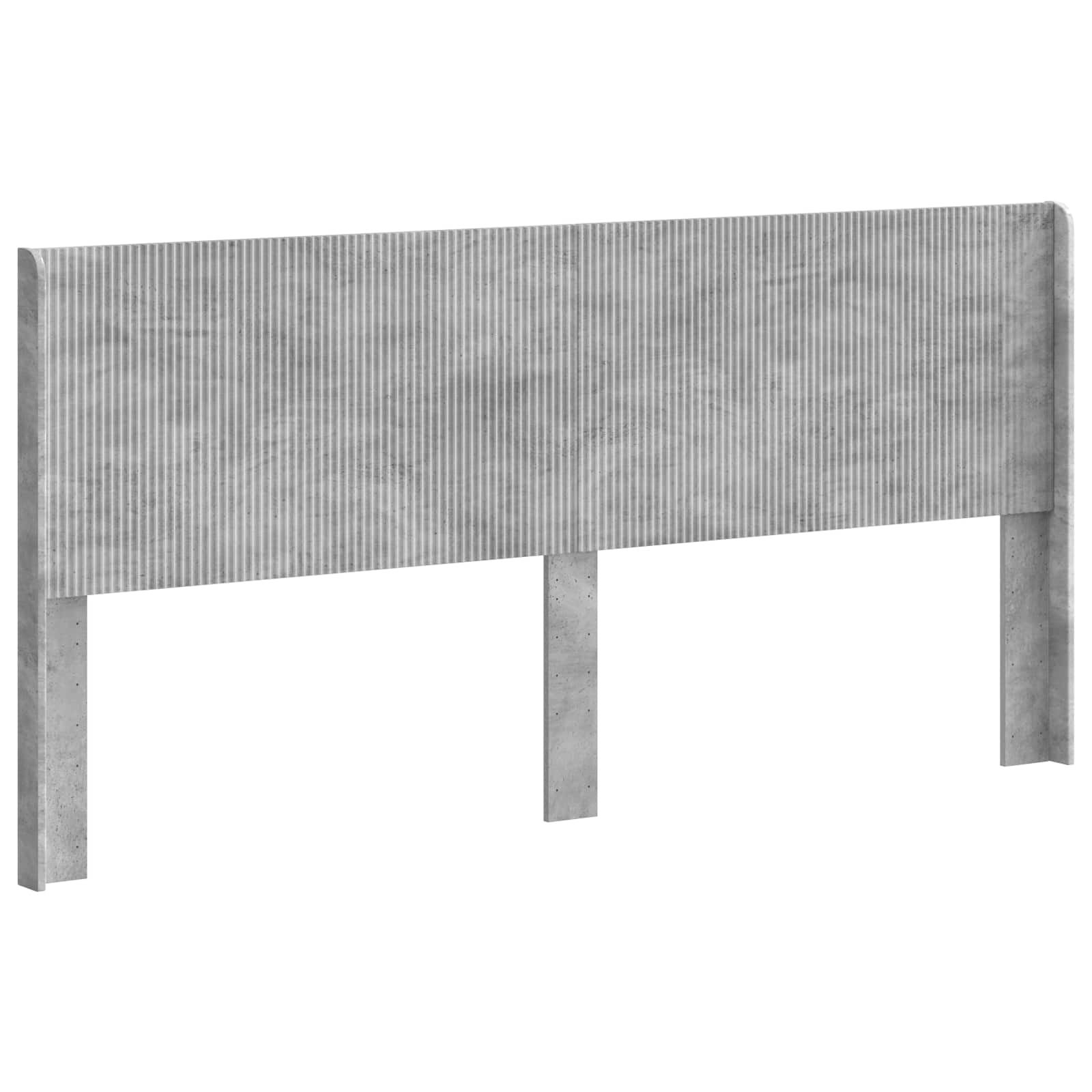 Hoofdbord Betongrijs Bewerkt hout is nu te koop bij PeponiXL, paradijselijk wonen!