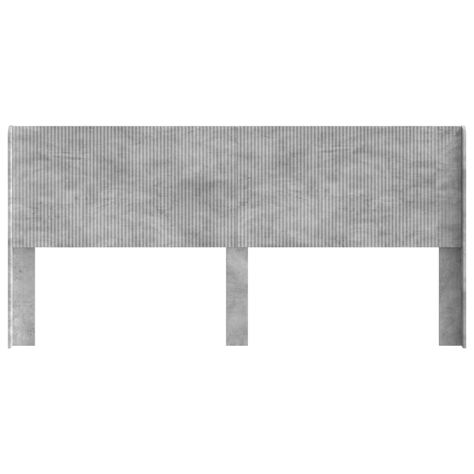 Hoofdbord Betongrijs Bewerkt hout is nu te koop bij PeponiXL, paradijselijk wonen!
