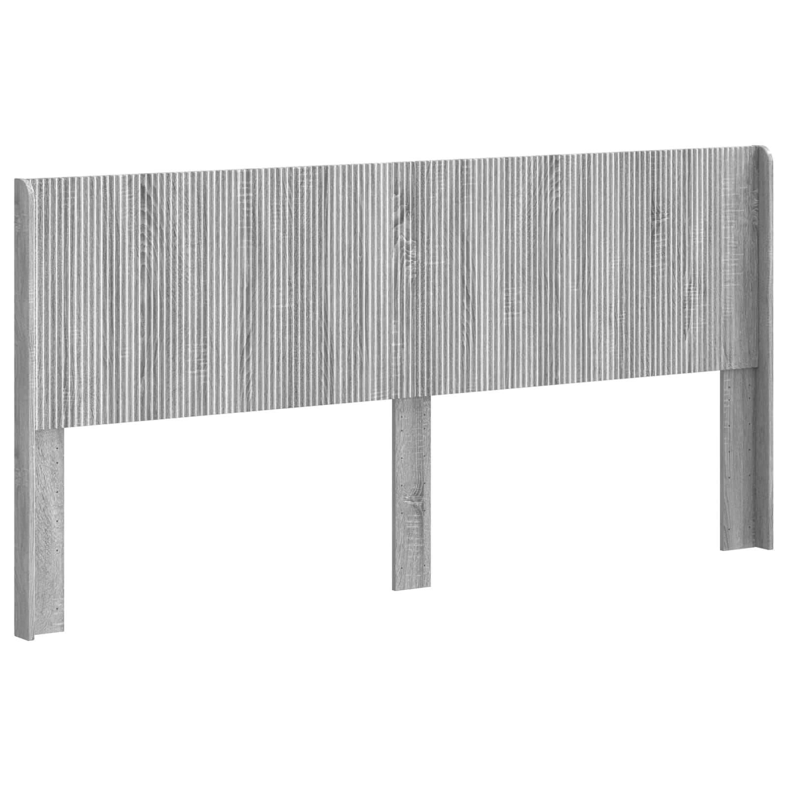Hoofdbord Grijs Sonoma Bewerkt hout is nu te koop bij PeponiXL, paradijselijk wonen!