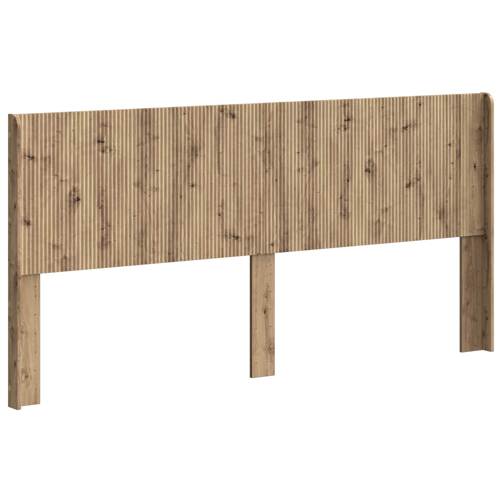 Hoofdbord Artisanaal eiken Bewerkt hout is nu te koop bij PeponiXL, paradijselijk wonen!