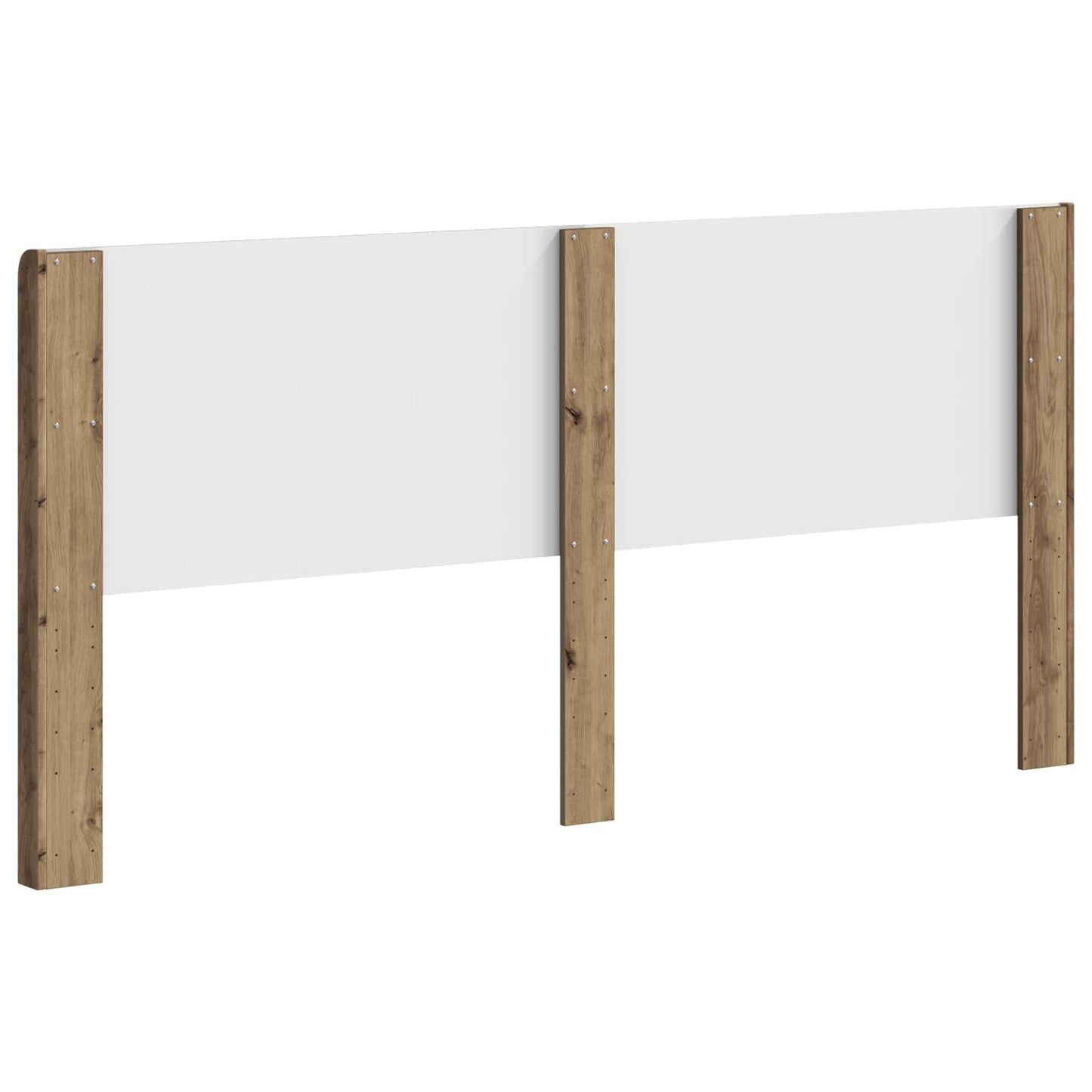 Hoofdbord Artisanaal eiken Bewerkt hout is nu te koop bij PeponiXL, paradijselijk wonen!