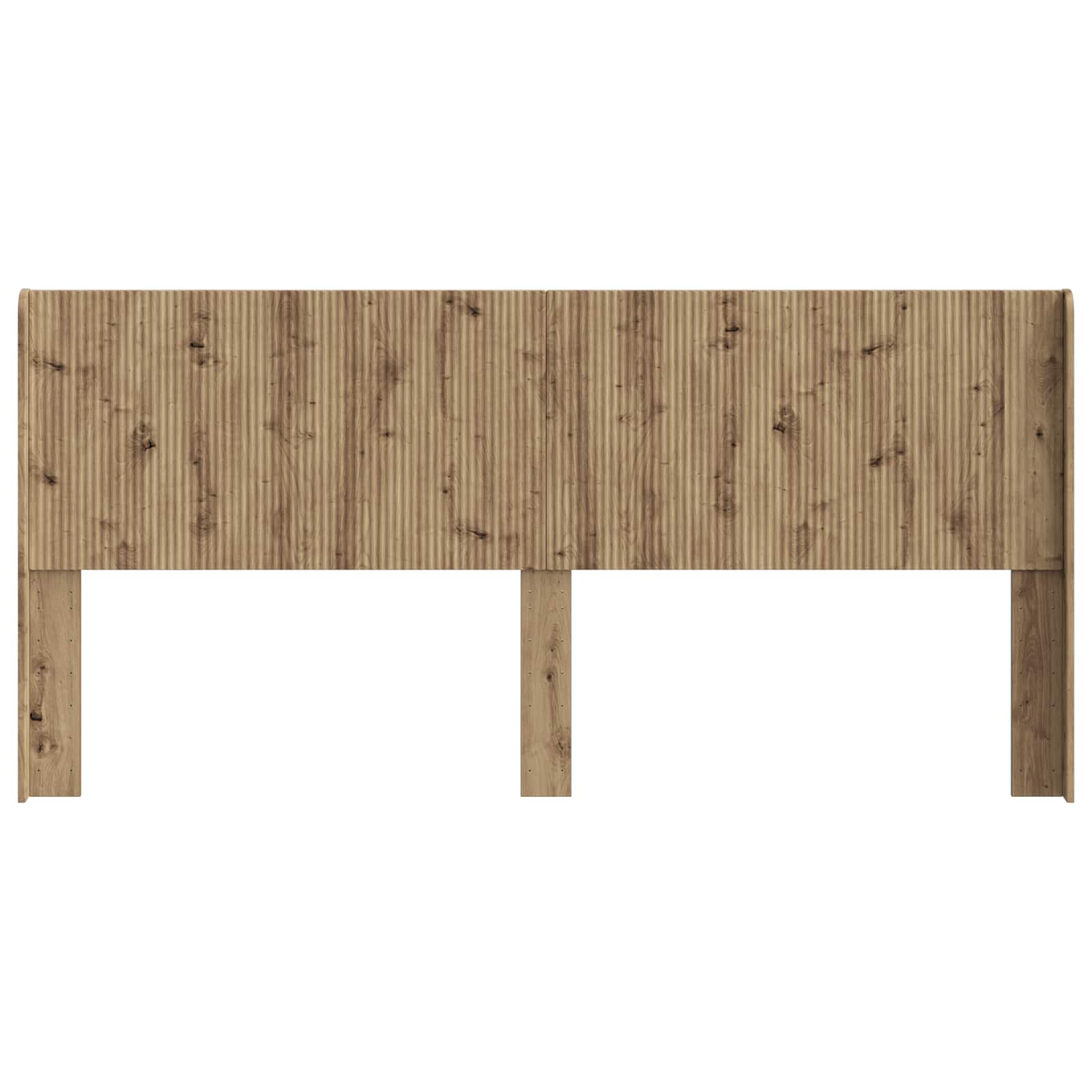Hoofdbord Artisanaal eiken Bewerkt hout is nu te koop bij PeponiXL, paradijselijk wonen!