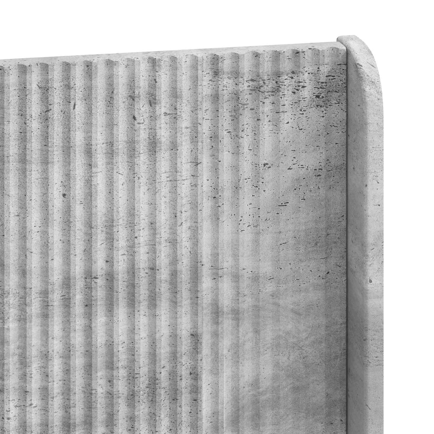Hoofdbord Betongrijs Bewerkt hout is nu te koop bij PeponiXL, paradijselijk wonen!