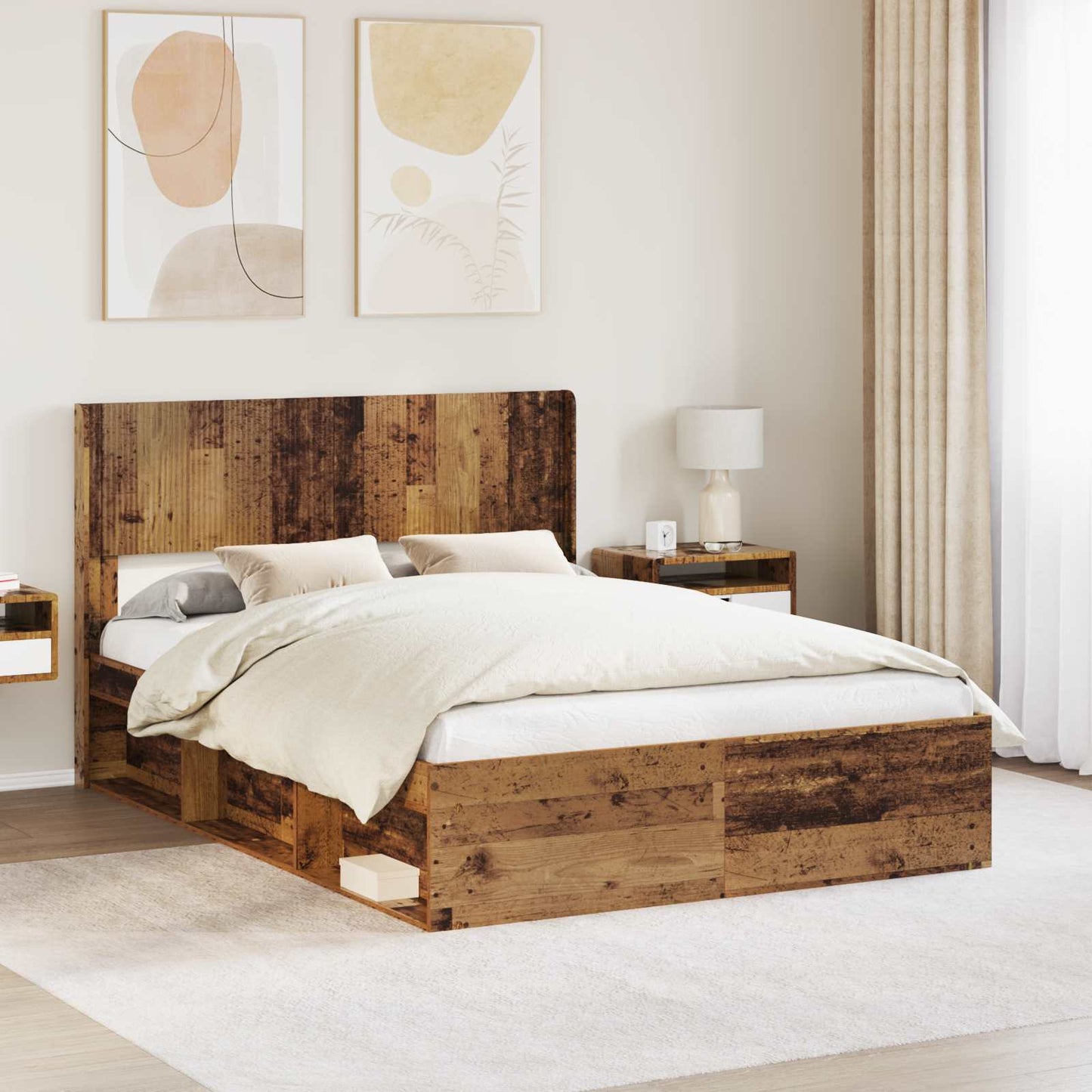 Hoofdbord Oud hout PB is nu te koop bij PeponiXL, paradijselijk wonen!