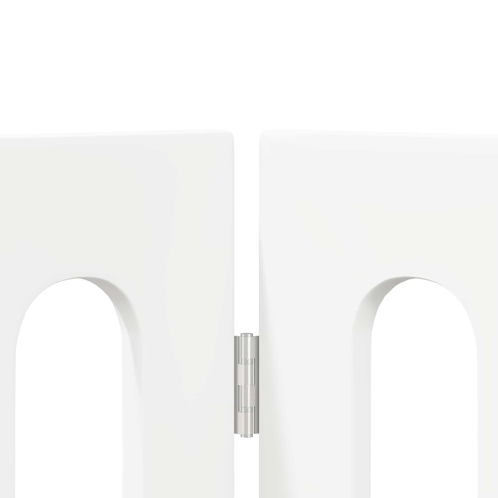 Opvouwbaar huisdierhek 2 pcs Wit 100,5 x 38 x 70 cm is nu te koop bij PeponiXL, paradijselijk wonen!