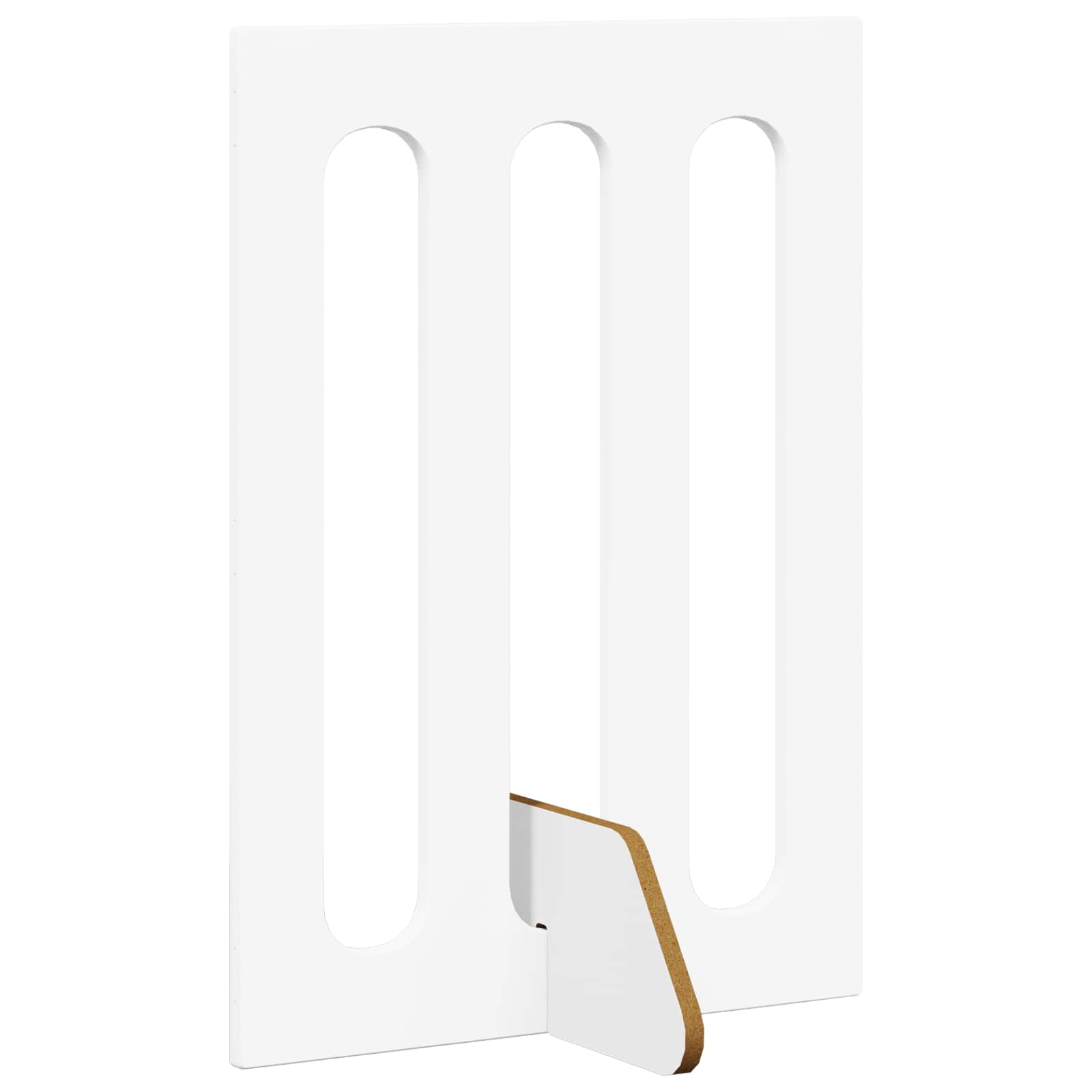 Opvouwbaar huisdierhek 4 pcs Wit 201 x 38 x 70 cm is nu te koop bij PeponiXL, paradijselijk wonen!