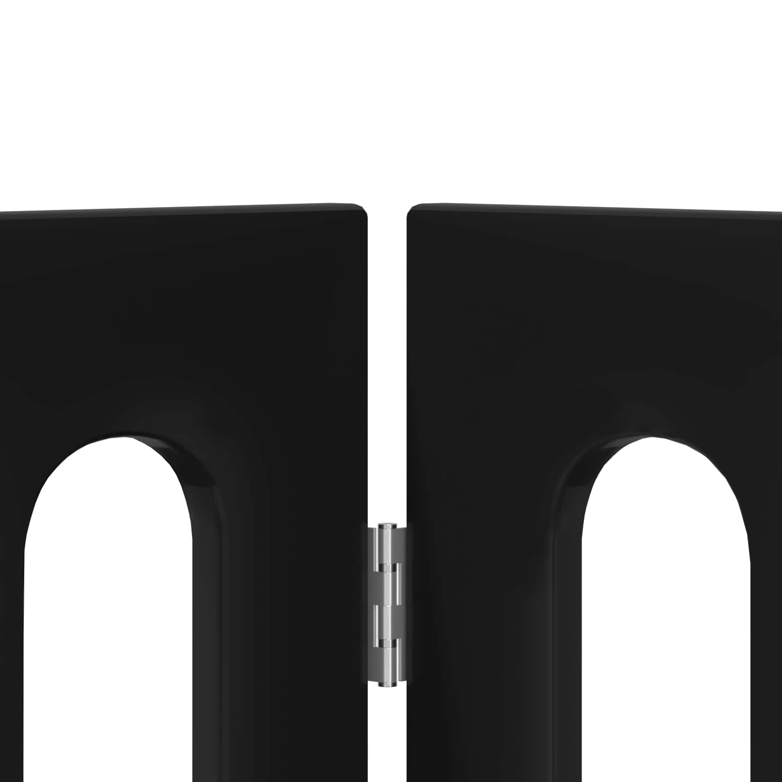 Opvouwbaar huisdierhek 4 pcs Zwarte Eik 201 x 38 x 70 cm is nu te koop bij PeponiXL, paradijselijk wonen!