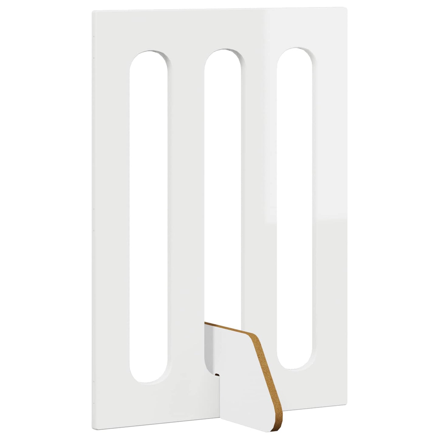 Opvouwbaar huisdierhek 2 pcs Hoogglans Wit 100,5 x 38 x 70 cm is nu te koop bij PeponiXL, paradijselijk wonen!