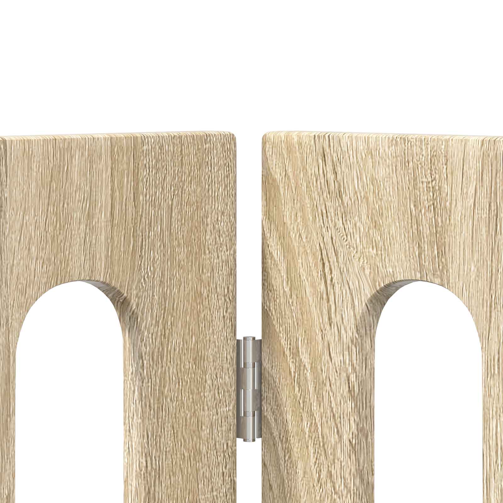 Opvouwbaar huisdierhek 4 pcs Sonoma Eiken 201 x 38 x 90 cm is nu te koop bij PeponiXL, paradijselijk wonen!