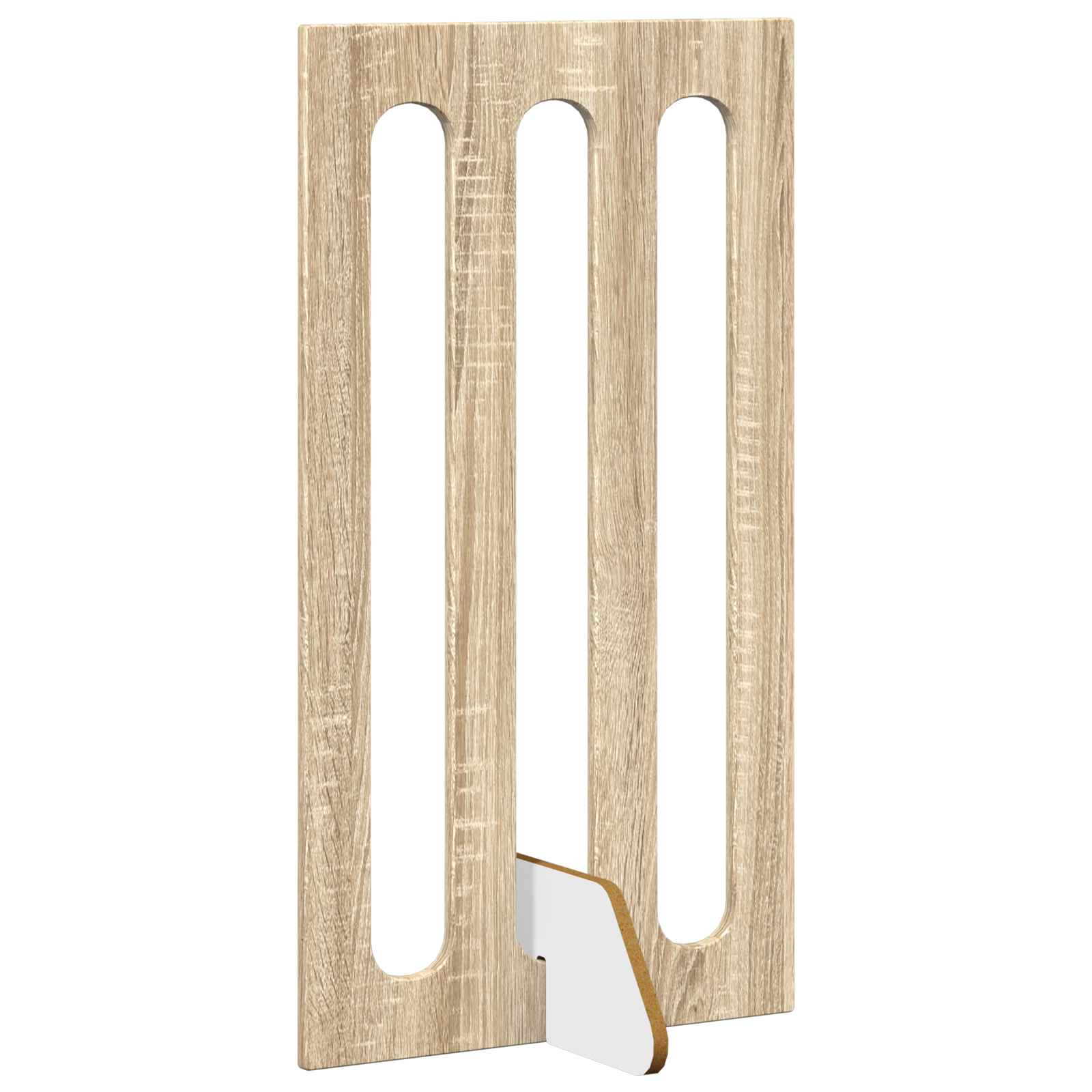 Opvouwbaar huisdierhek 4 pcs Sonoma Eiken 201 x 38 x 90 cm is nu te koop bij PeponiXL, paradijselijk wonen!