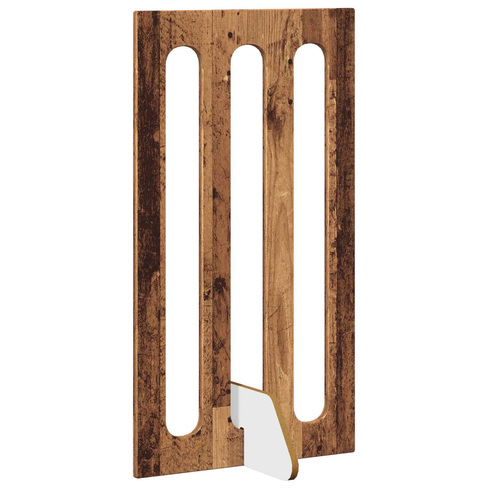 Opvouwbaar huisdierhek 4 pcs Eikenhout 201 x 38 x 90 cm is nu te koop bij PeponiXL, paradijselijk wonen!
