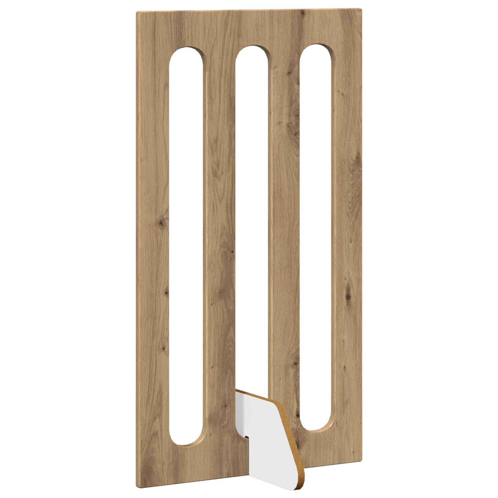 Opvouwbaar huisdierhek 4 pcs Artisan Eik 201 x 38 x 90 cm is nu te koop bij PeponiXL, paradijselijk wonen!