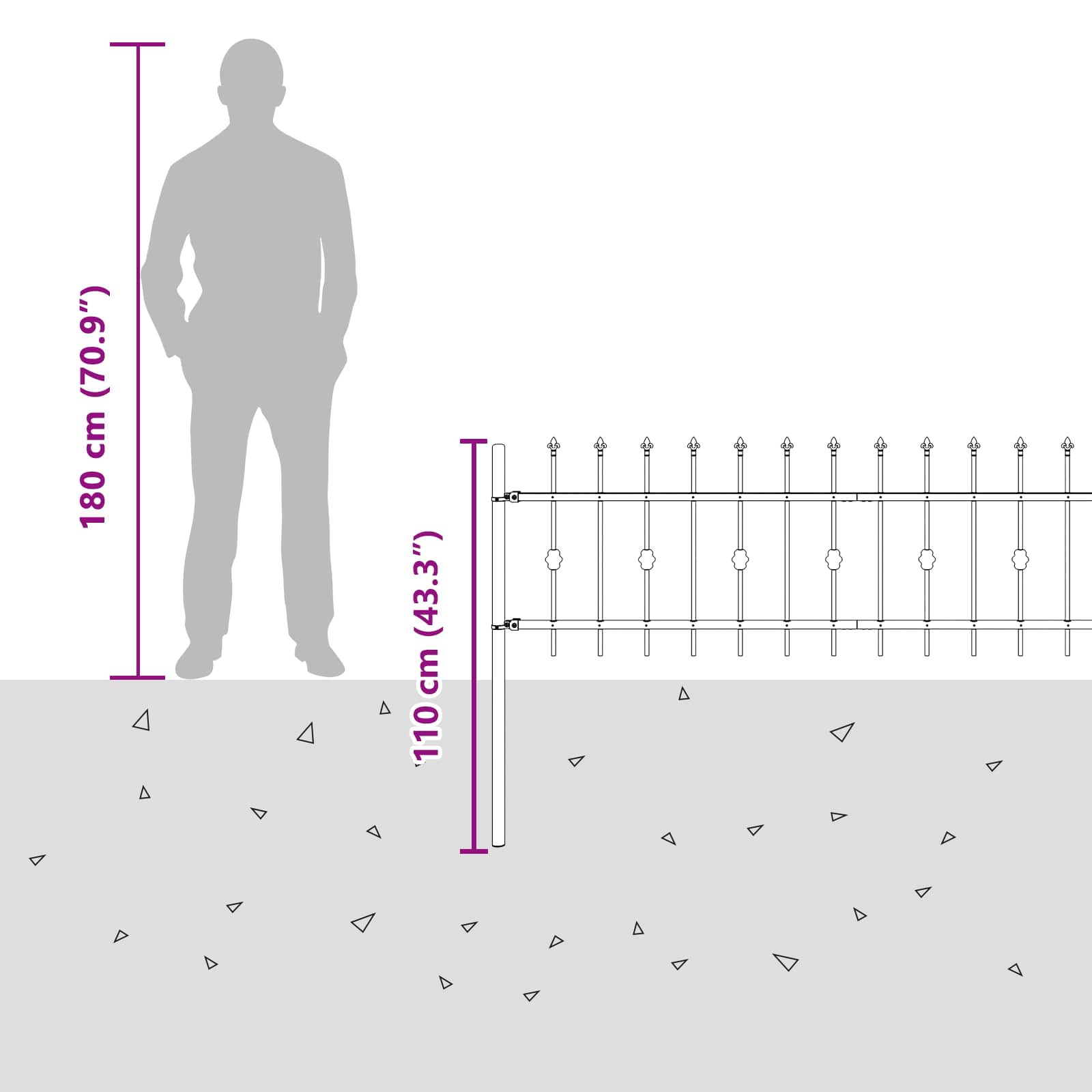 Spike Fence Asten Zwart is nu te koop bij PeponiXL, paradijselijk wonen!