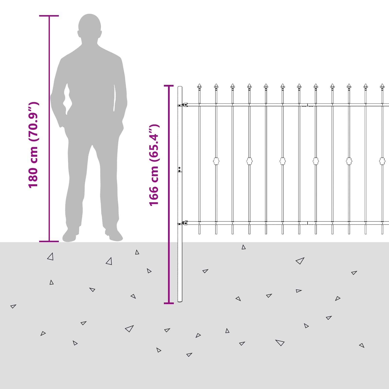 Spike Fence Asten Zwart is nu te koop bij PeponiXL, paradijselijk wonen!