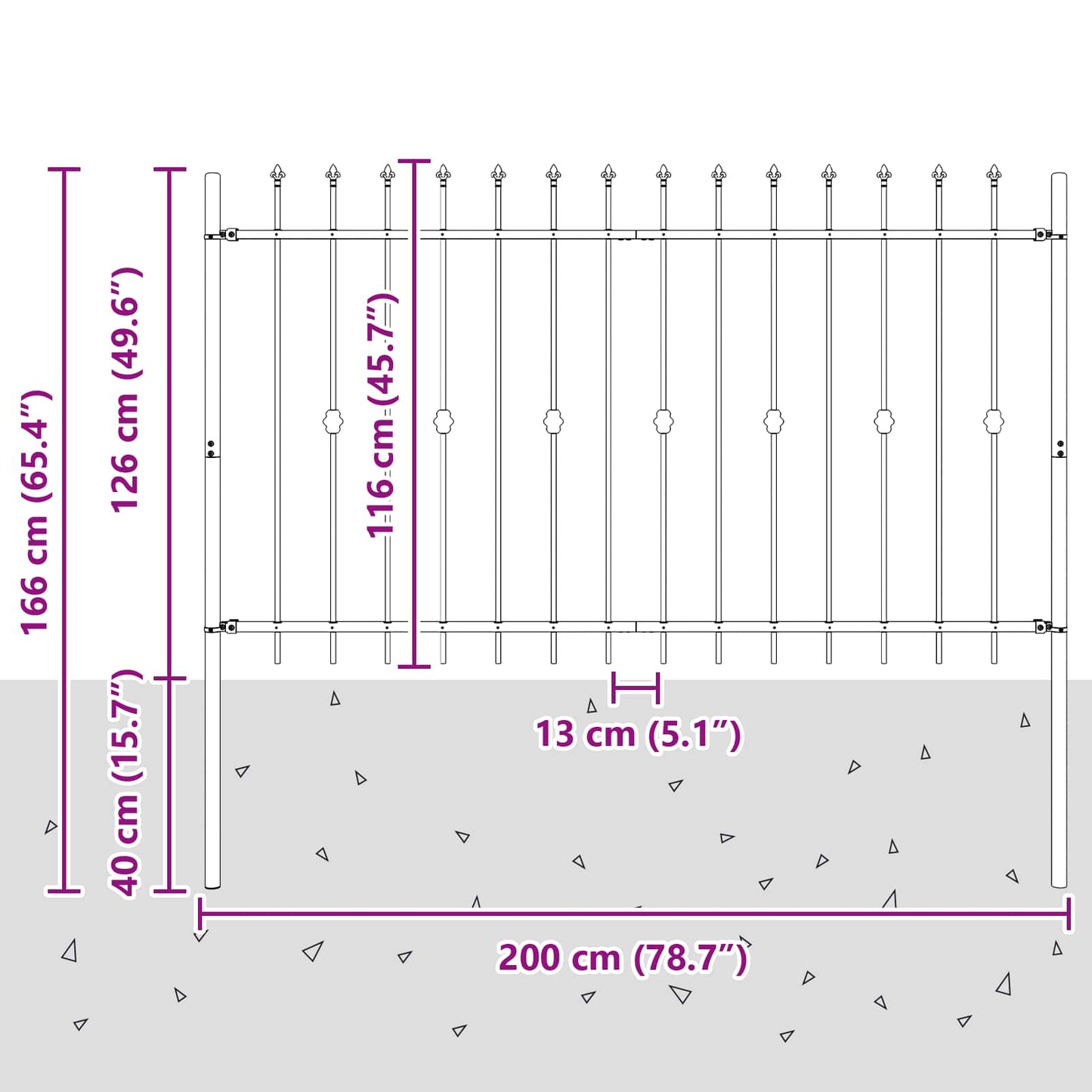 Spike Fence Asten Zwart is nu te koop bij PeponiXL, paradijselijk wonen!