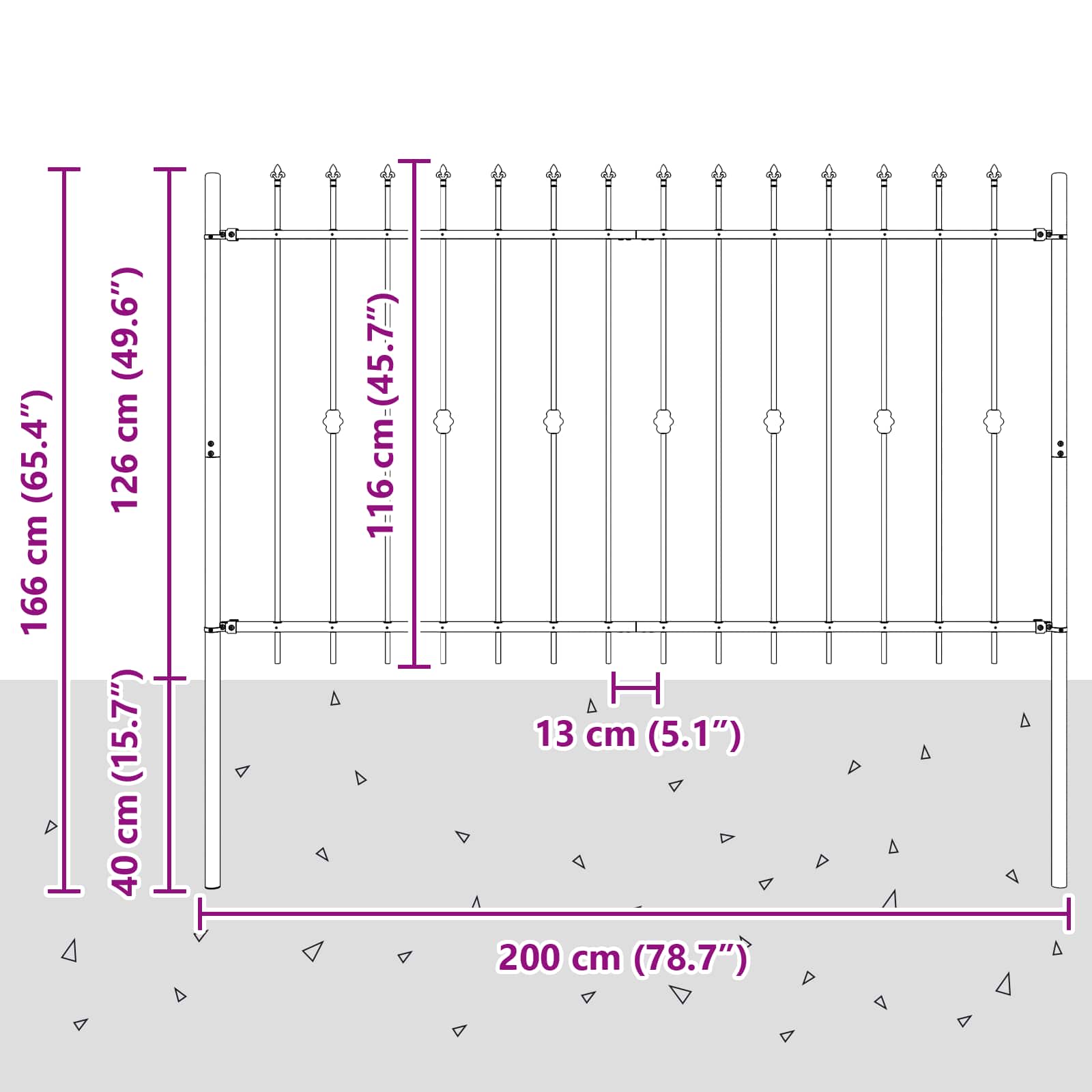 Spike Fence Asten Zwart is nu te koop bij PeponiXL, paradijselijk wonen!