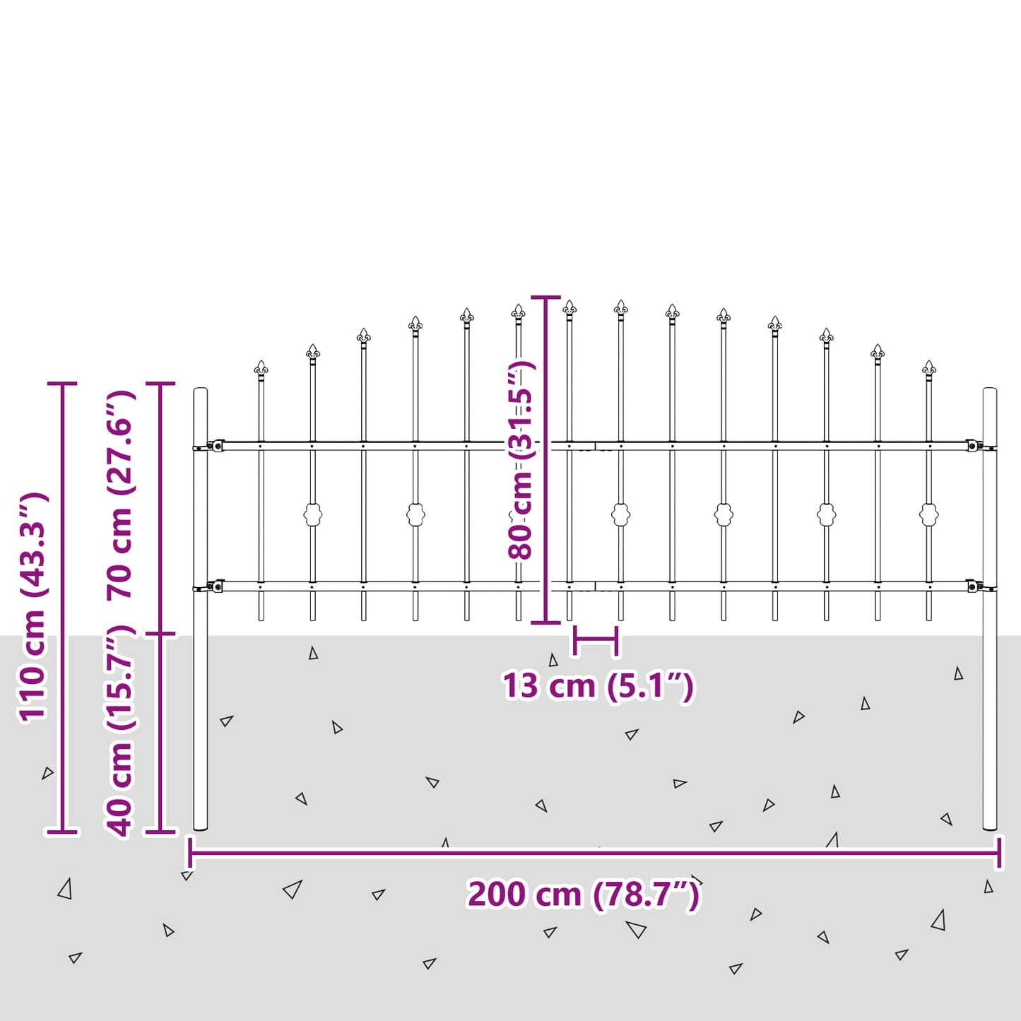 Spike Fence Asten Zwart is nu te koop bij PeponiXL, paradijselijk wonen!