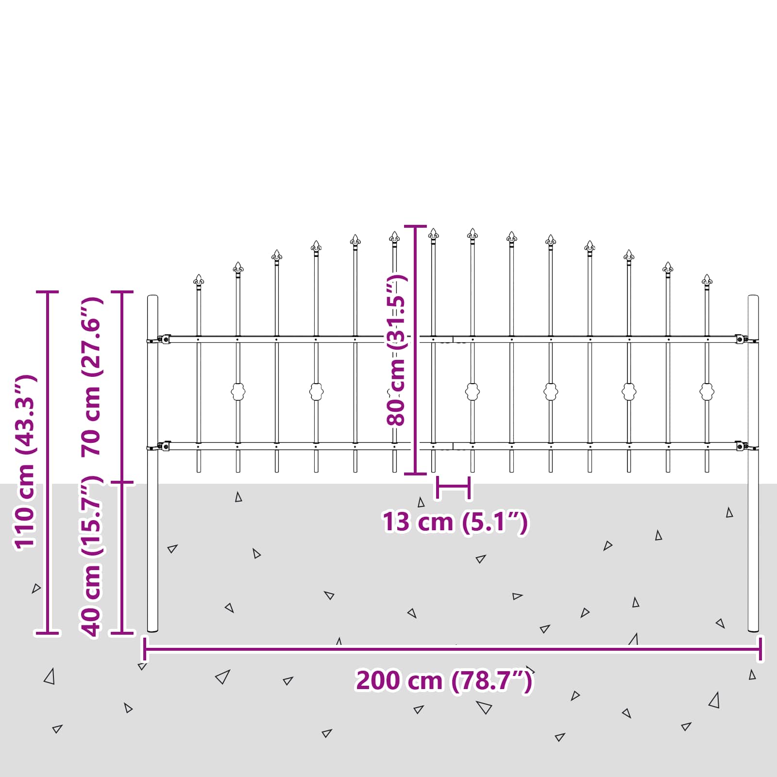 Spike Fence Asten Zwart is nu te koop bij PeponiXL, paradijselijk wonen!