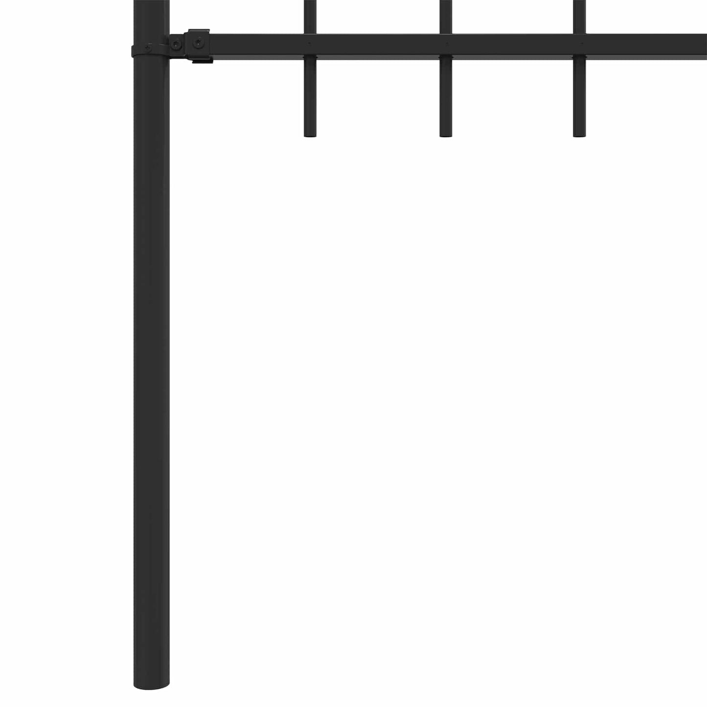 Spike Fence Asten Zwart 200 x 130 cm Gepoedercoat staal is nu te koop bij PeponiXL, paradijselijk wonen!