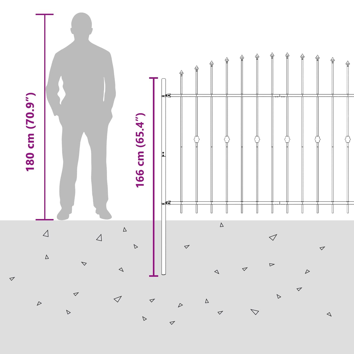 Spike Fence Asten Zwart is nu te koop bij PeponiXL, paradijselijk wonen!