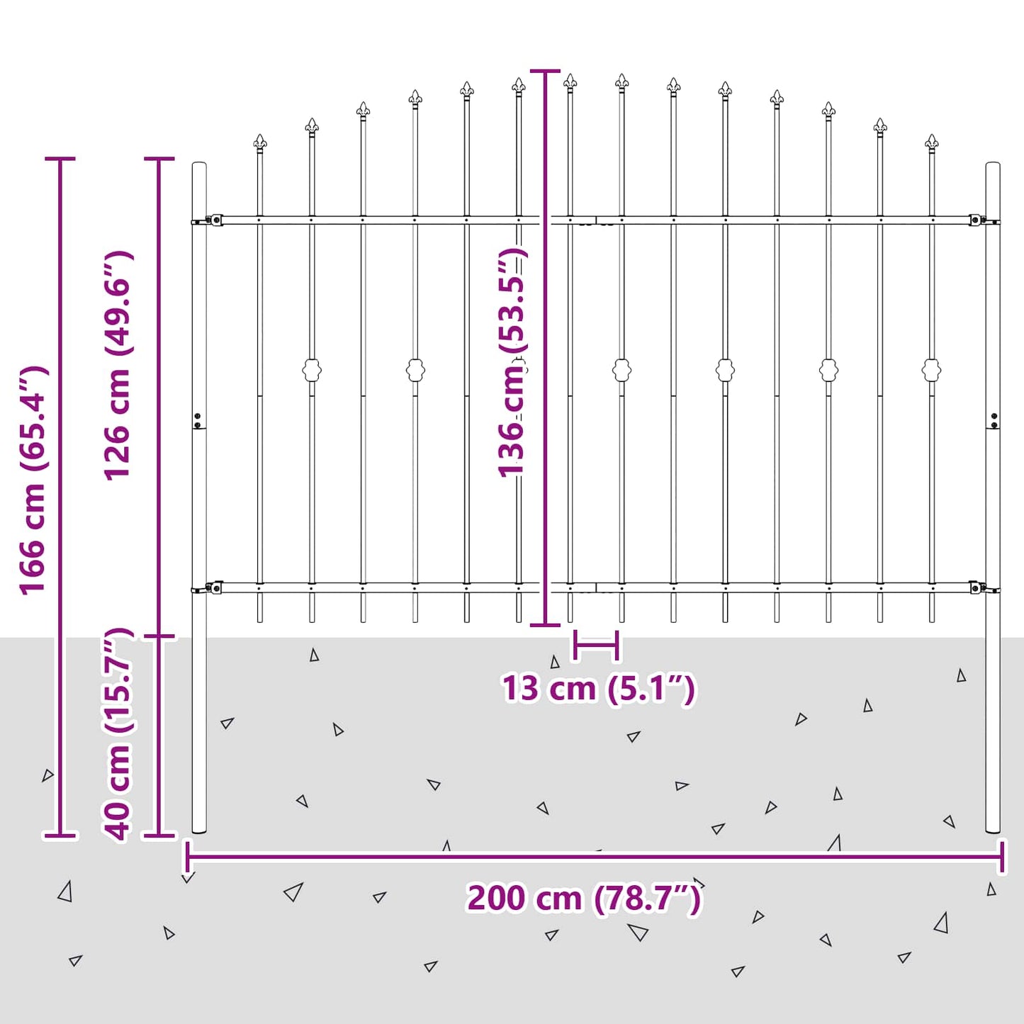 Spike Fence Asten Zwart is nu te koop bij PeponiXL, paradijselijk wonen!