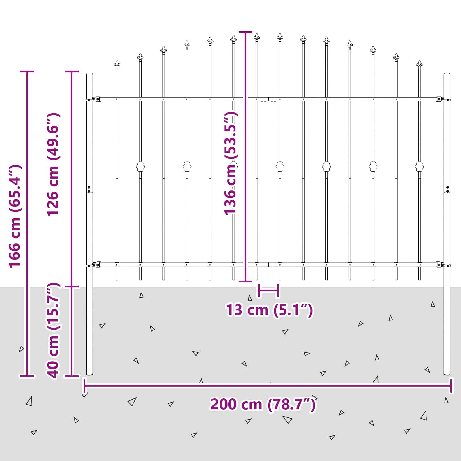 Spike Fence Asten Zwart is nu te koop bij PeponiXL, paradijselijk wonen!