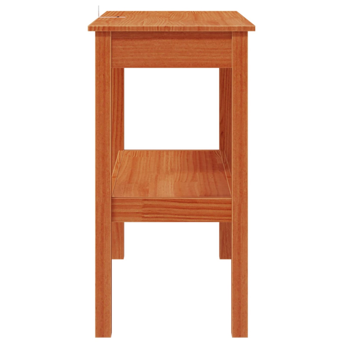 Wandtafel Waskleur Bruin 80 x 40 x 75 cm Massief grenenhout is nu te koop bij PeponiXL, paradijselijk wonen!