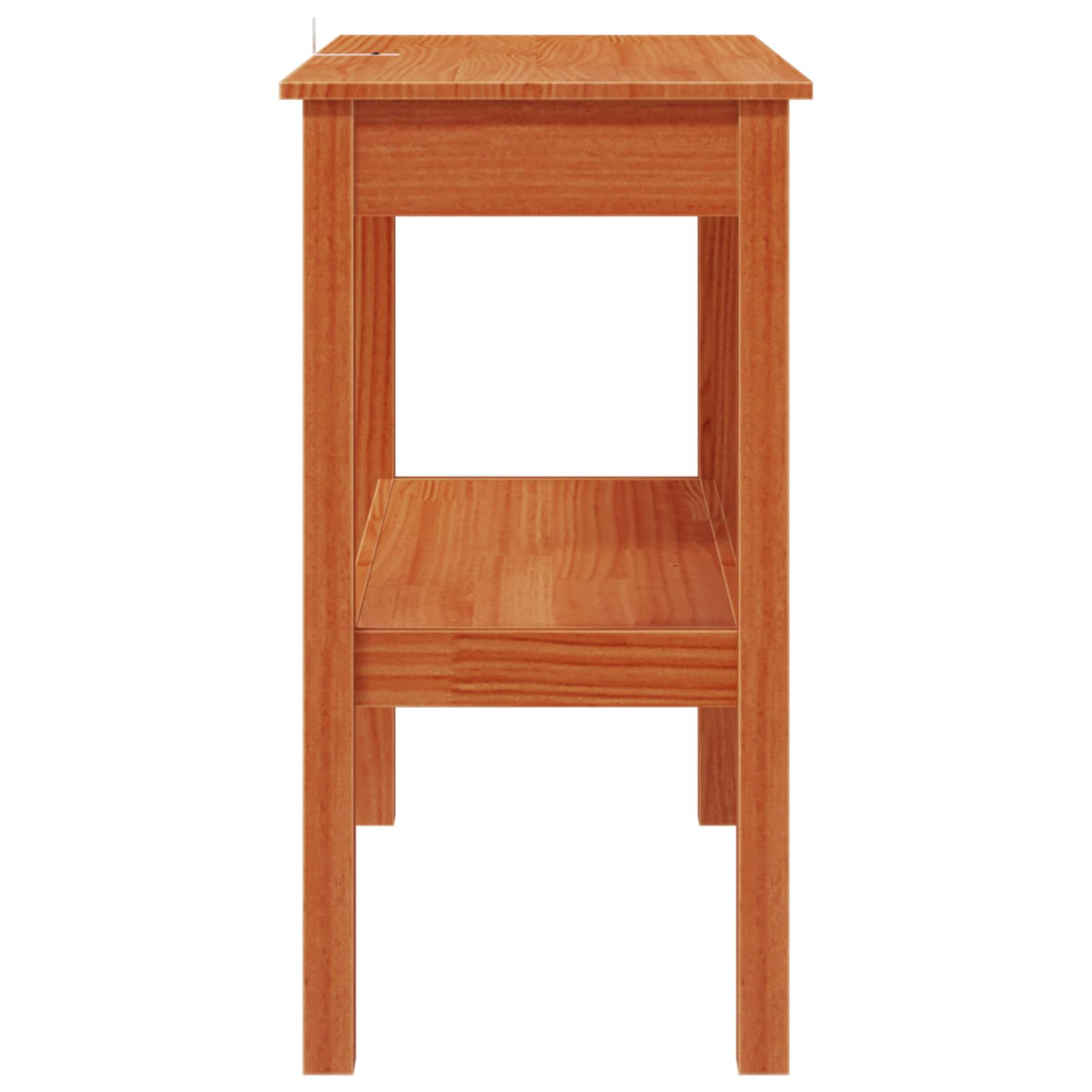 Wandtafel Waskleur Bruin 80 x 40 x 75 cm Massief grenenhout is nu te koop bij PeponiXL, paradijselijk wonen!