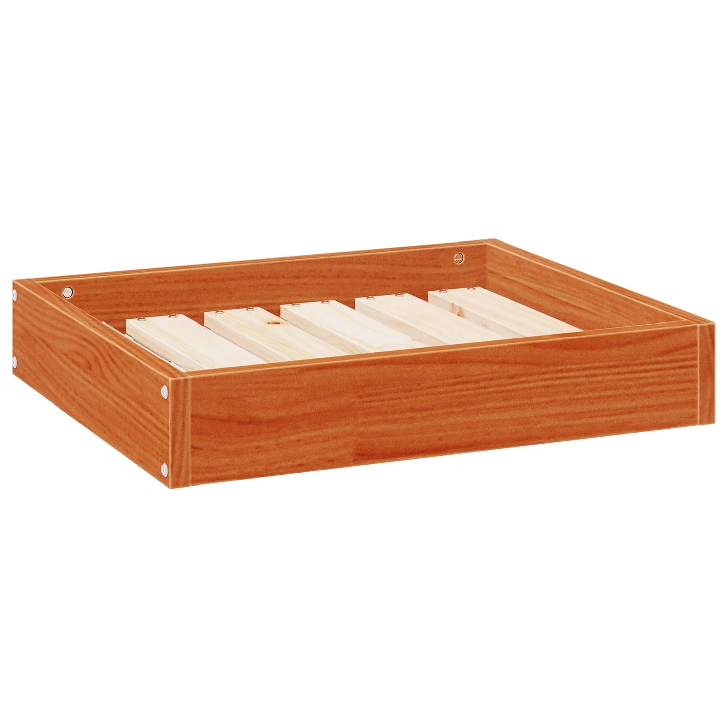 Hondenbed Wasbruin 51,5 x 44 x 9 cm Massief Vurenhout is nu te koop bij PeponiXL, paradijselijk wonen!