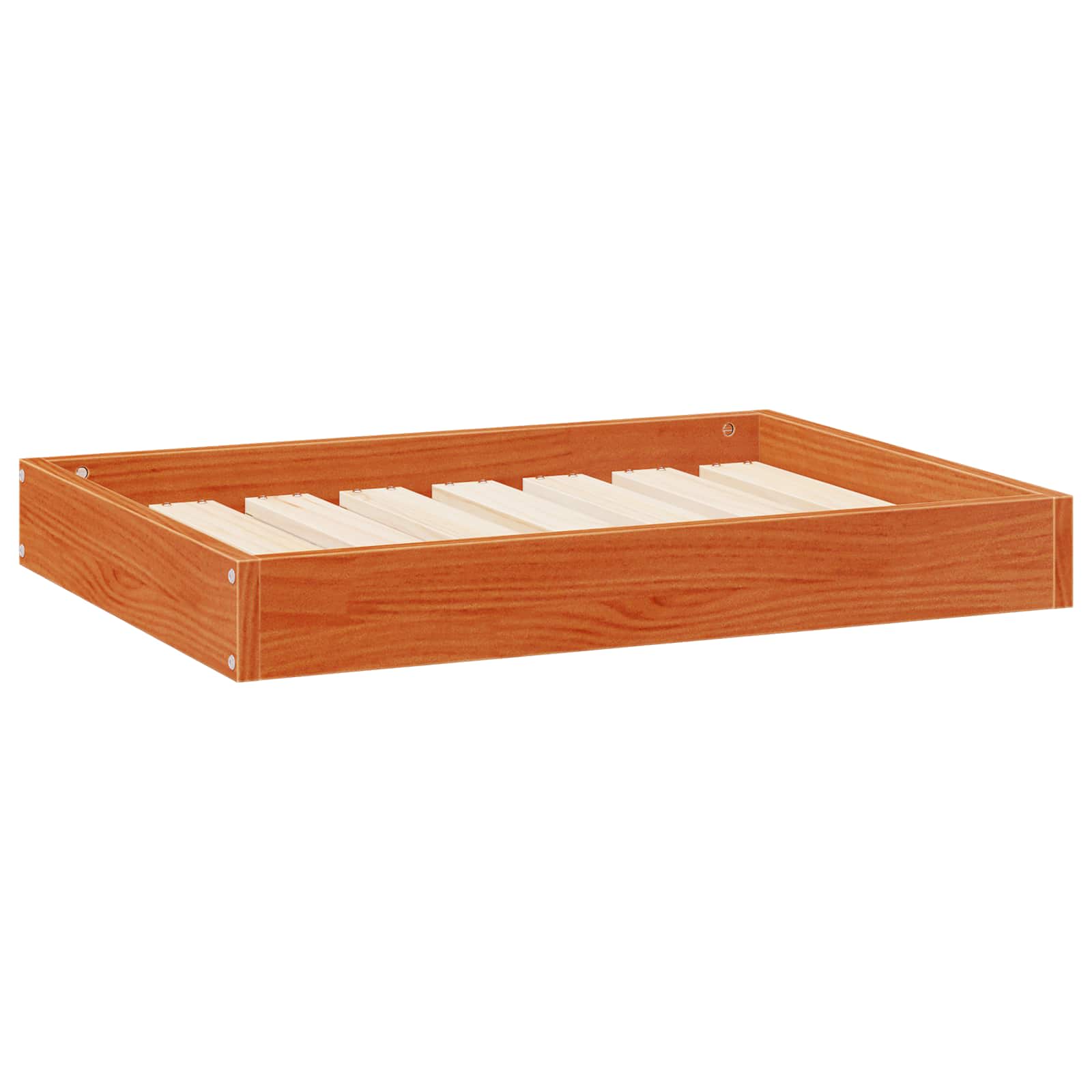 Hondenbed Wasbruin 72 x 54 x 9 cm Massief Vurenhout is nu te koop bij PeponiXL, paradijselijk wonen!