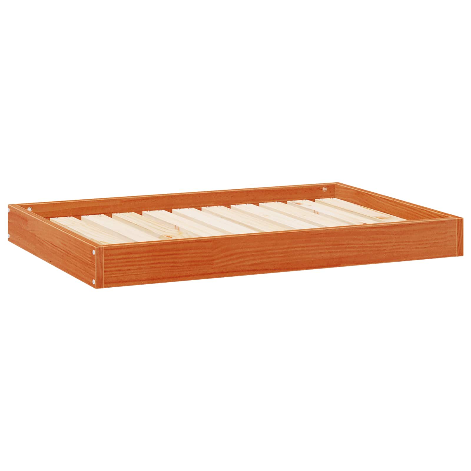 Hondenbed Wasbruin 92 x 64 x 9 cm Massief Vurenhout is nu te koop bij PeponiXL, paradijselijk wonen!