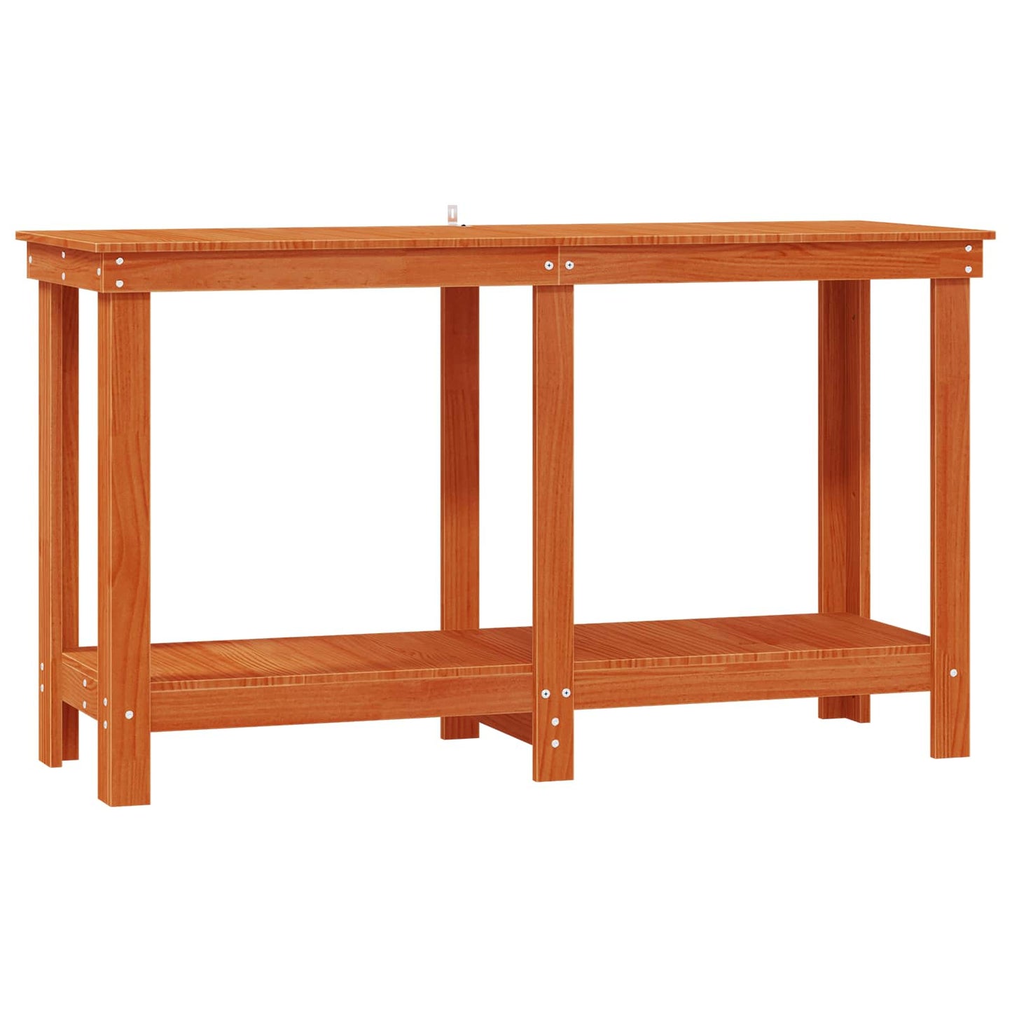 Werkbank Waskleur Bruin 140 x 50 x 80 cm Massief grenenhout is nu te koop bij PeponiXL, paradijselijk wonen!