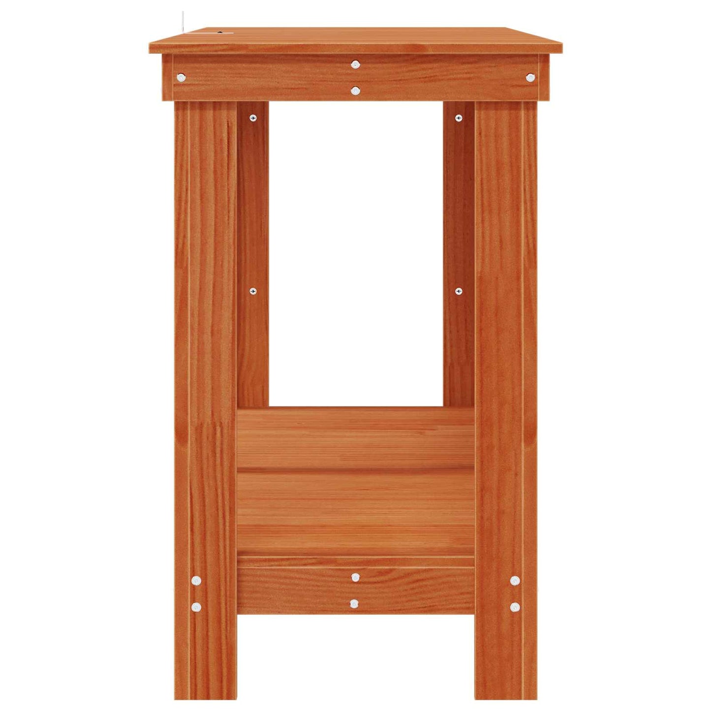 Werkbank Waskleur Bruin 140 x 50 x 80 cm Massief grenenhout is nu te koop bij PeponiXL, paradijselijk wonen!
