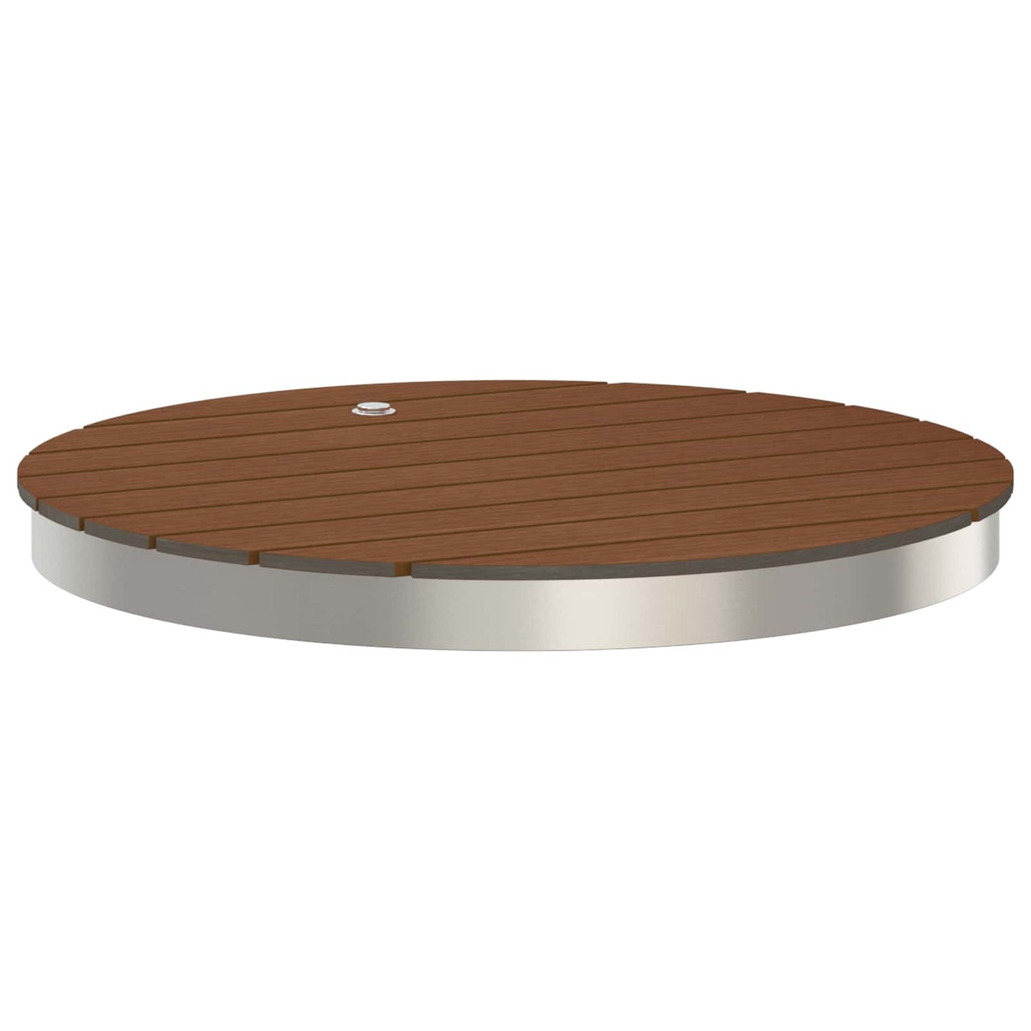Tuin vloershower WPC en RVS 201 Bruin