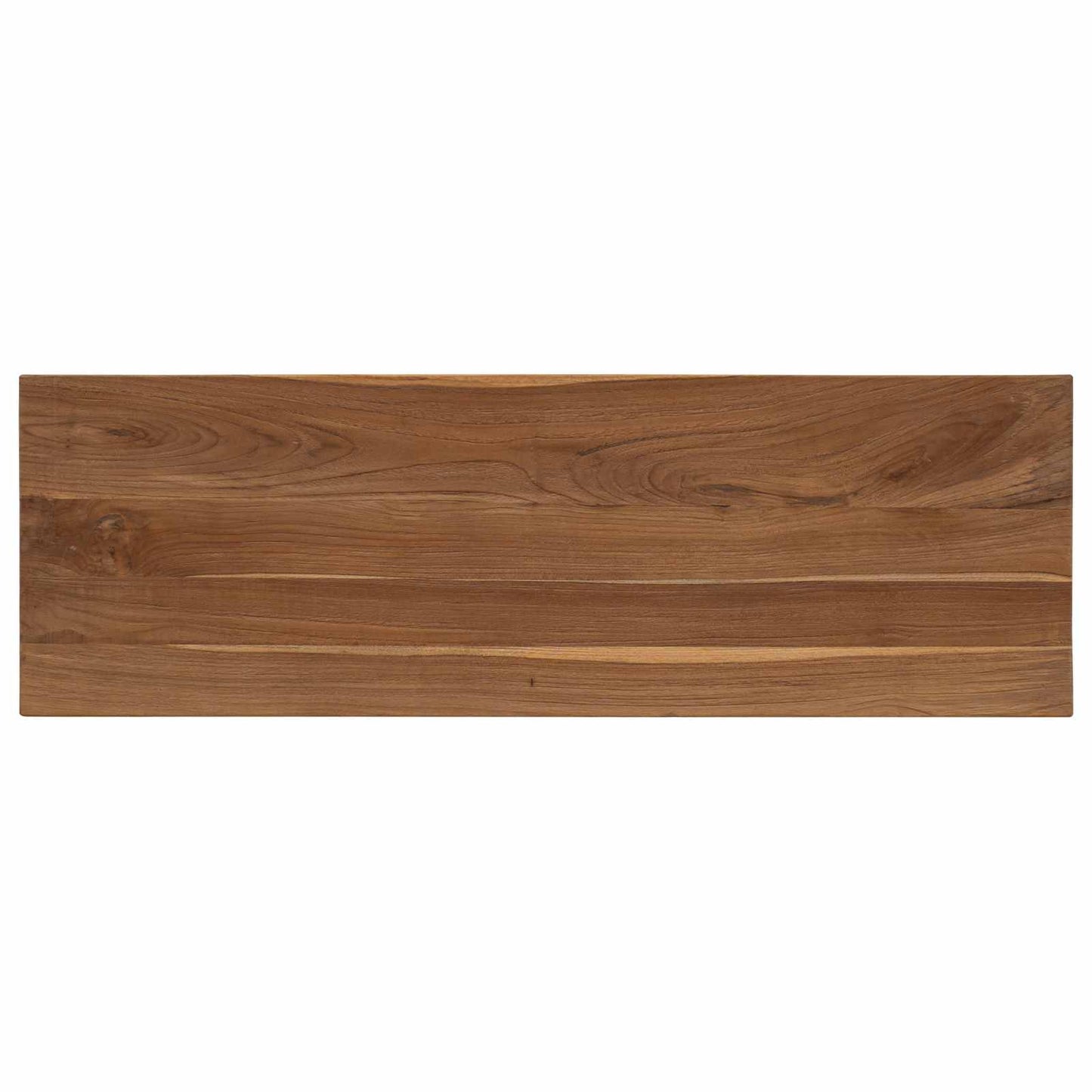 Wandtafel Naturel 110 x 35 x 75 cm Massief Teakhout