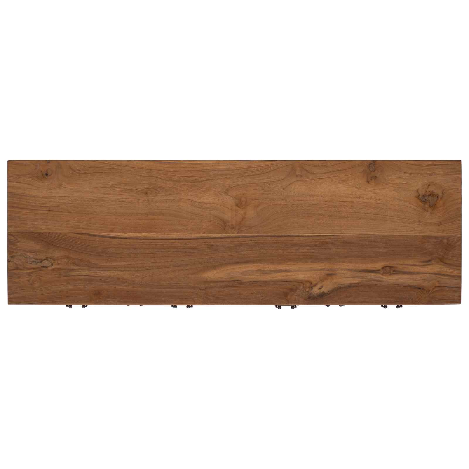 Dressoir Naturel 110 x 35 x 75,5 cm Massief Teakhout is nu te koop bij PeponiXL, paradijselijk wonen!