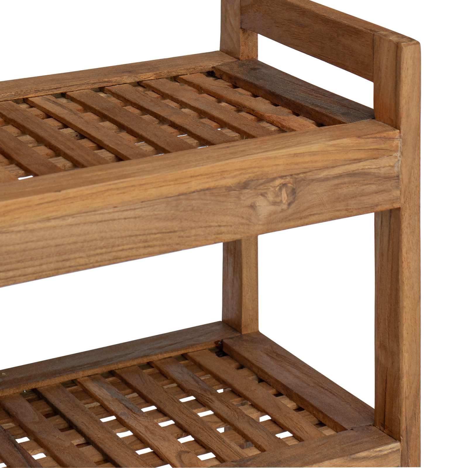 Badkamerplank Naturel 45 x 30 x 45 cm Massief Teakhout is nu te koop bij PeponiXL, paradijselijk wonen!