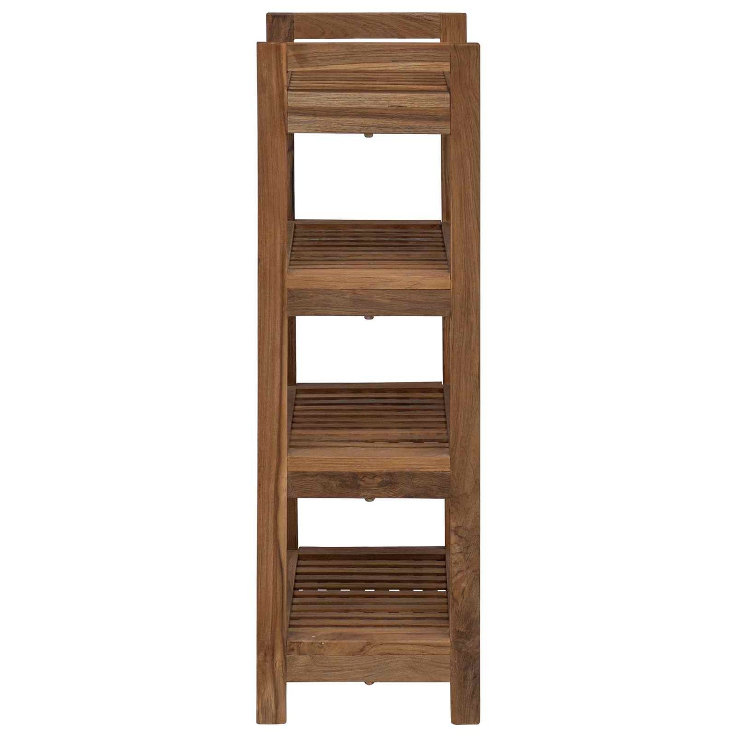 Badkamerplank Naturel 45 x 30 x 97 cm Massief Teakhout is nu te koop bij PeponiXL, paradijselijk wonen!